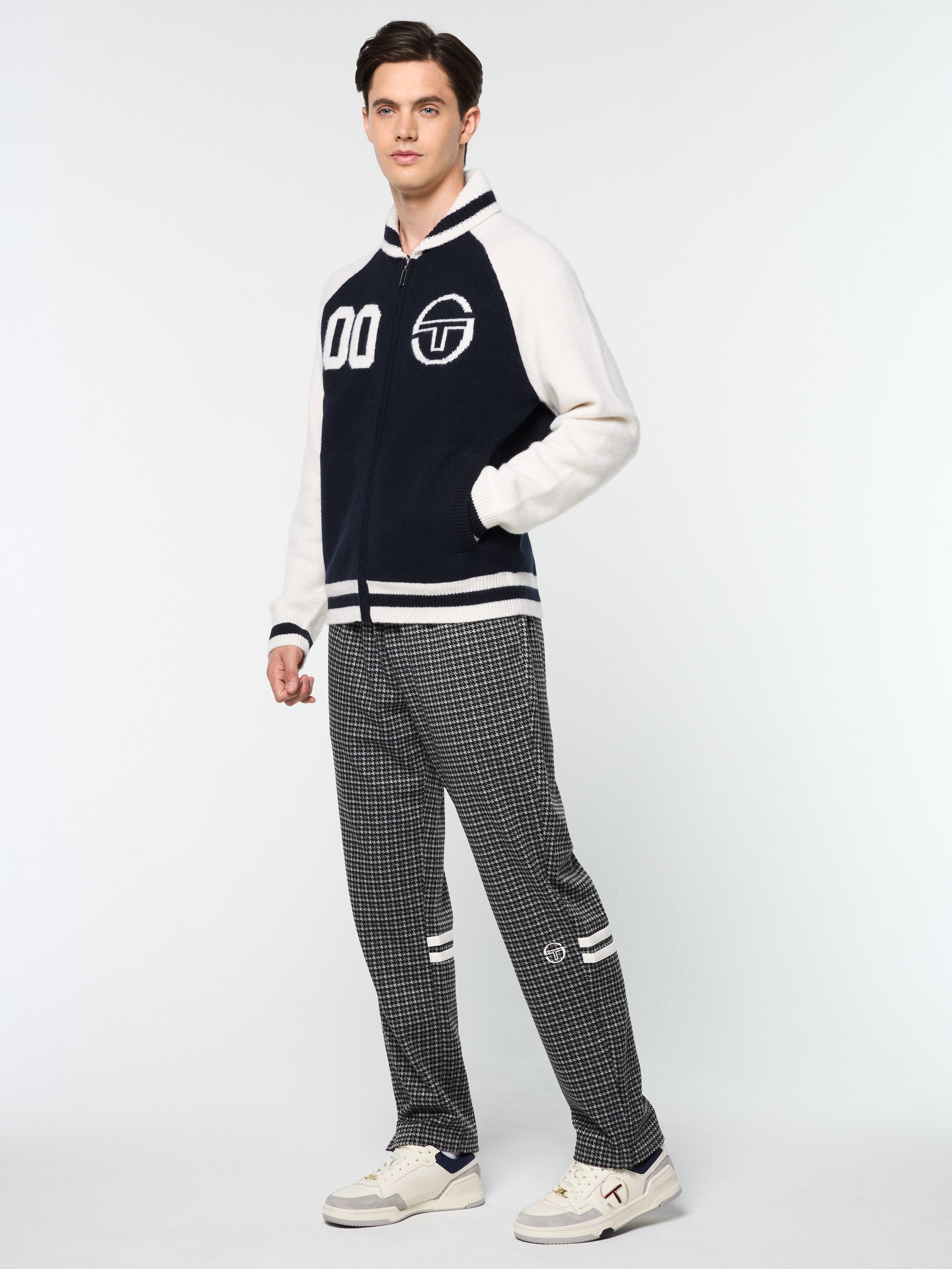 Atella Shawl Cardigan- Maritime Blue – Sergio Tacchini