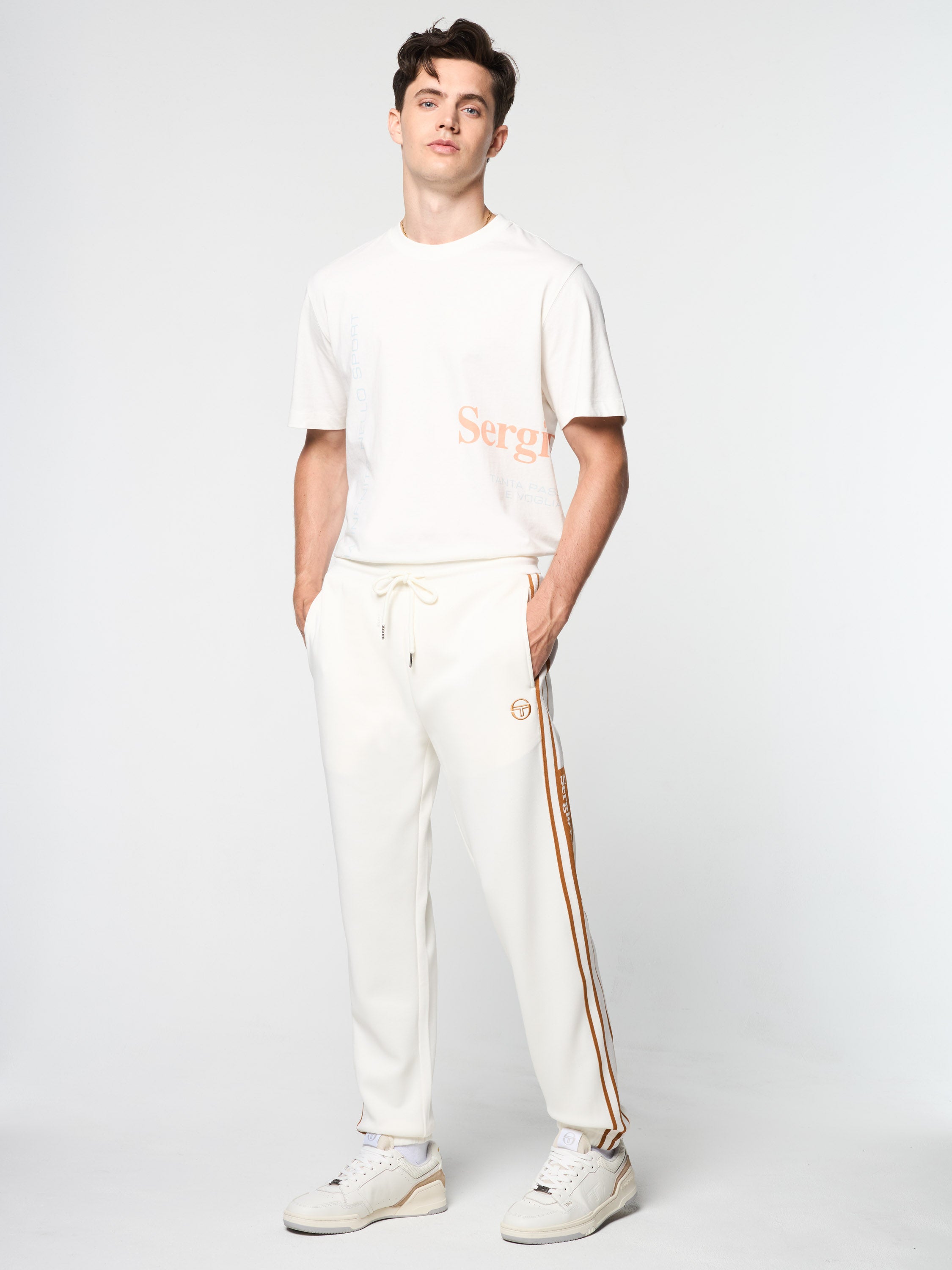 Pereto Track Pant- Gardenia – Sergio Tacchini - Main Image
