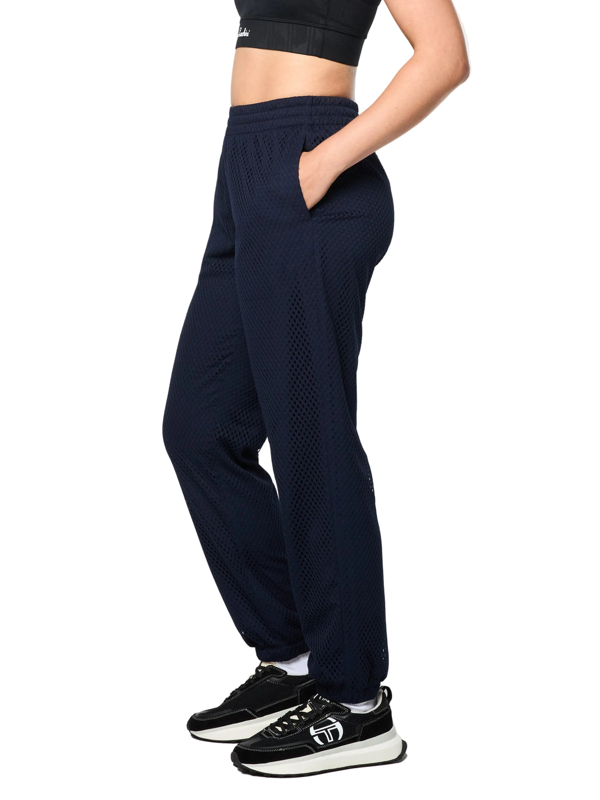 Adria Mesh Track Pant- Maritime Blue – Sergio Tacchini