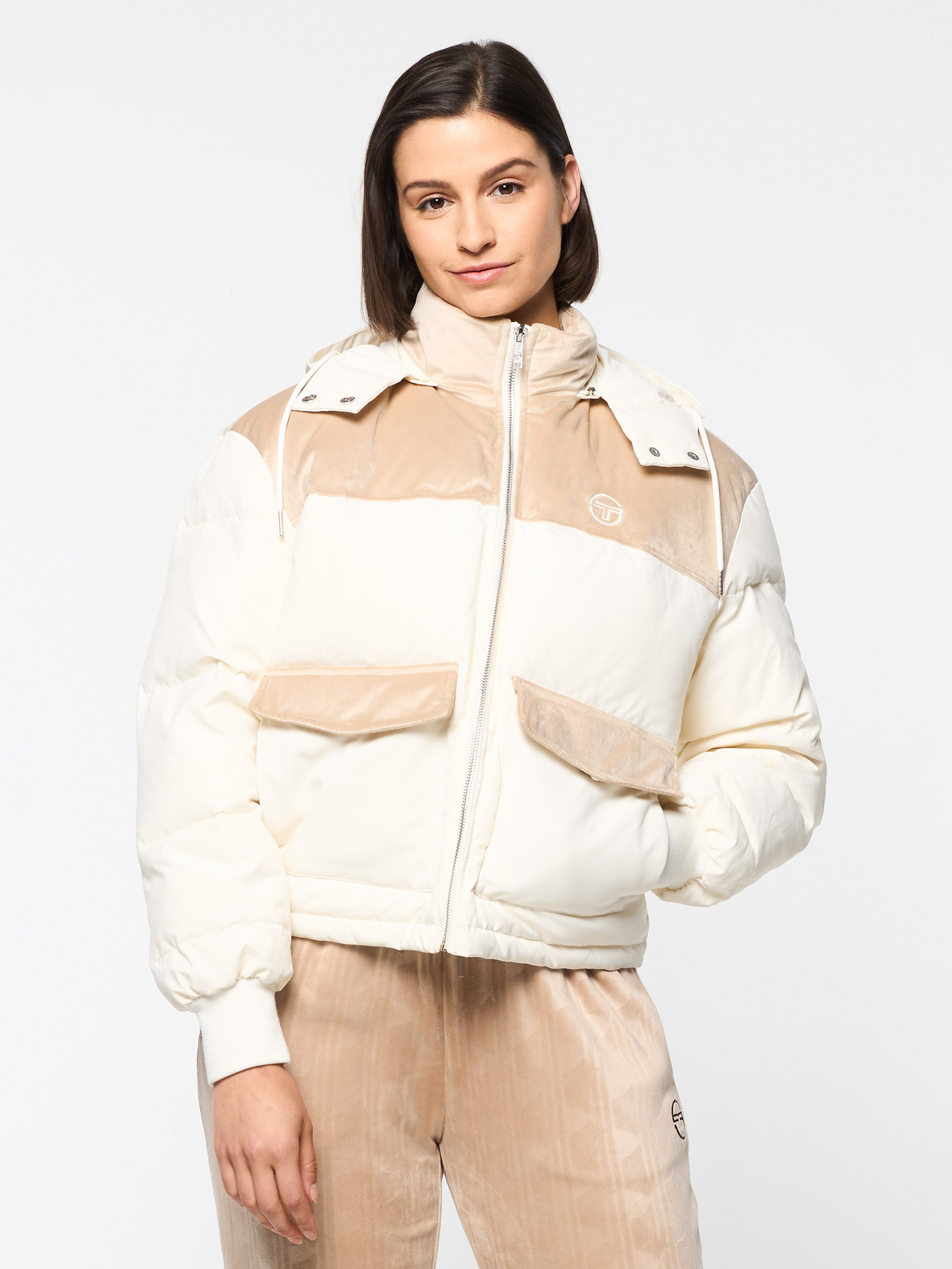 Lauria Puffer Jacket-Gardenia – Sergio Tacchini