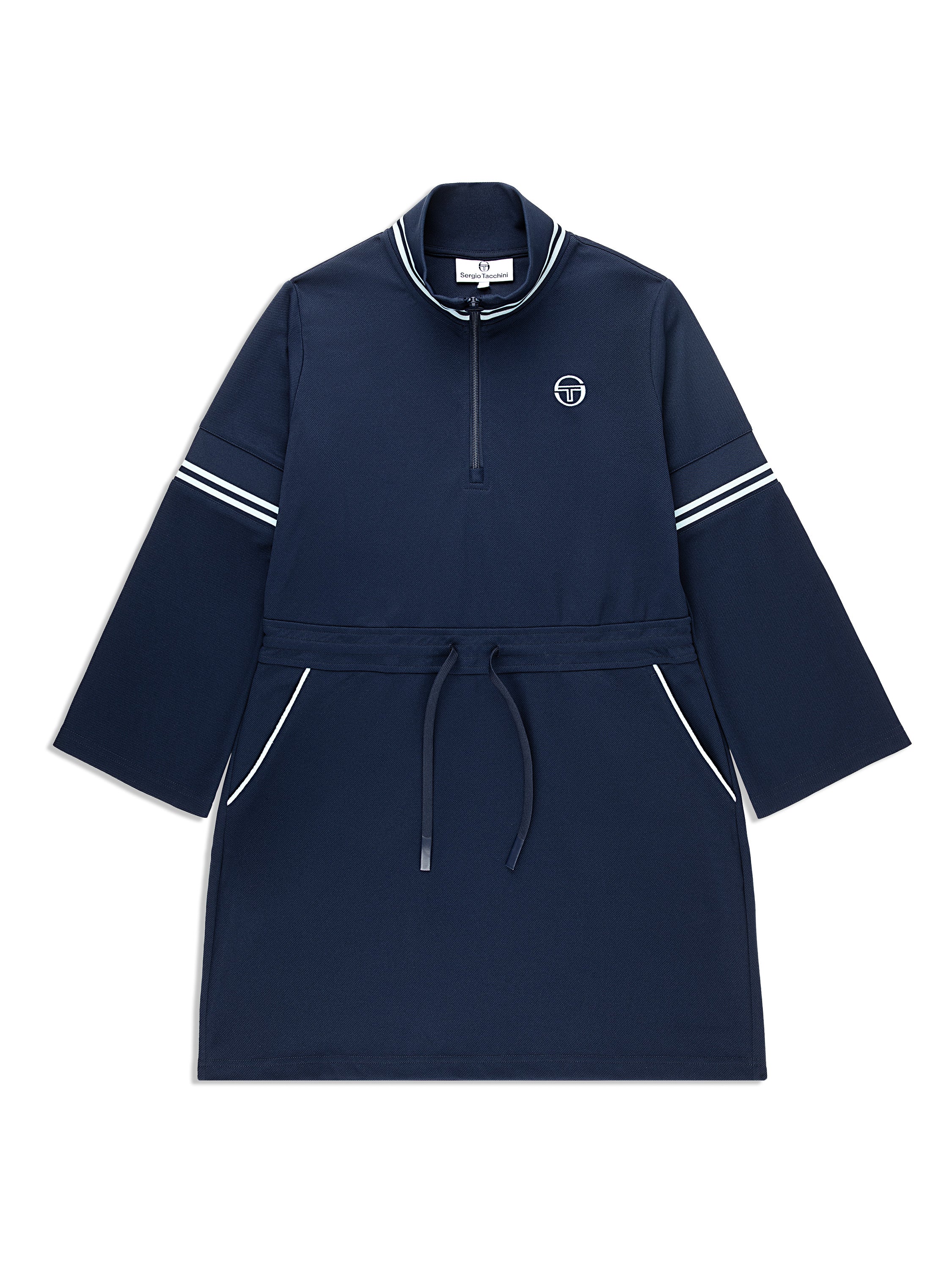 Pavia Twill Dress- Maritime Blue – Sergio Tacchini