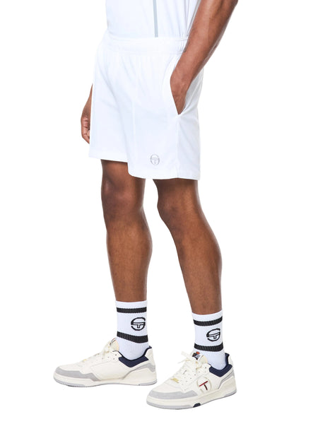 Campo Court Short- Brilliant White – Sergio Tacchini