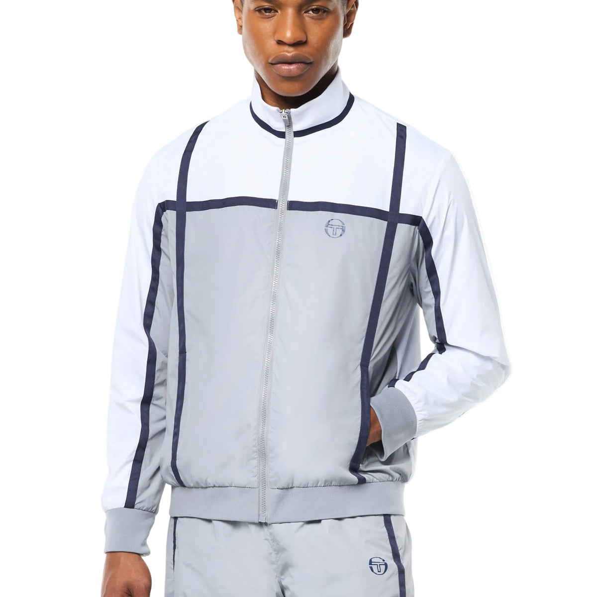 Campo Court Track Jacket- Quiet Grey – Sergio Tacchini