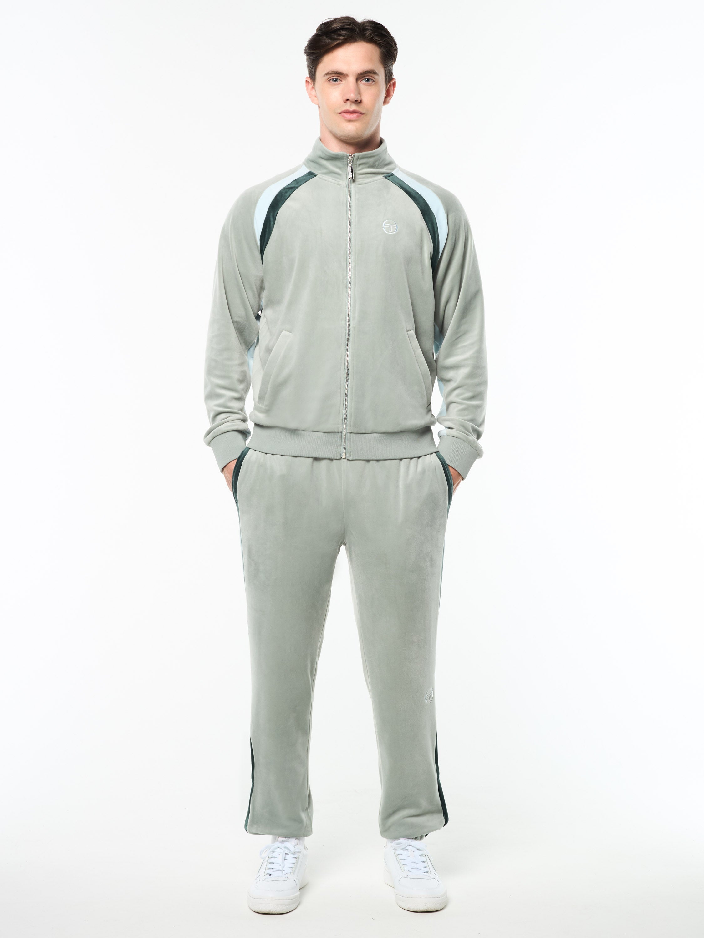 丸*助様 VELVET TRACK REGULAR FIT JACKET 丸*助様 VELVET TRACK REGULAR FIT JACKET Mens Velour Jackets