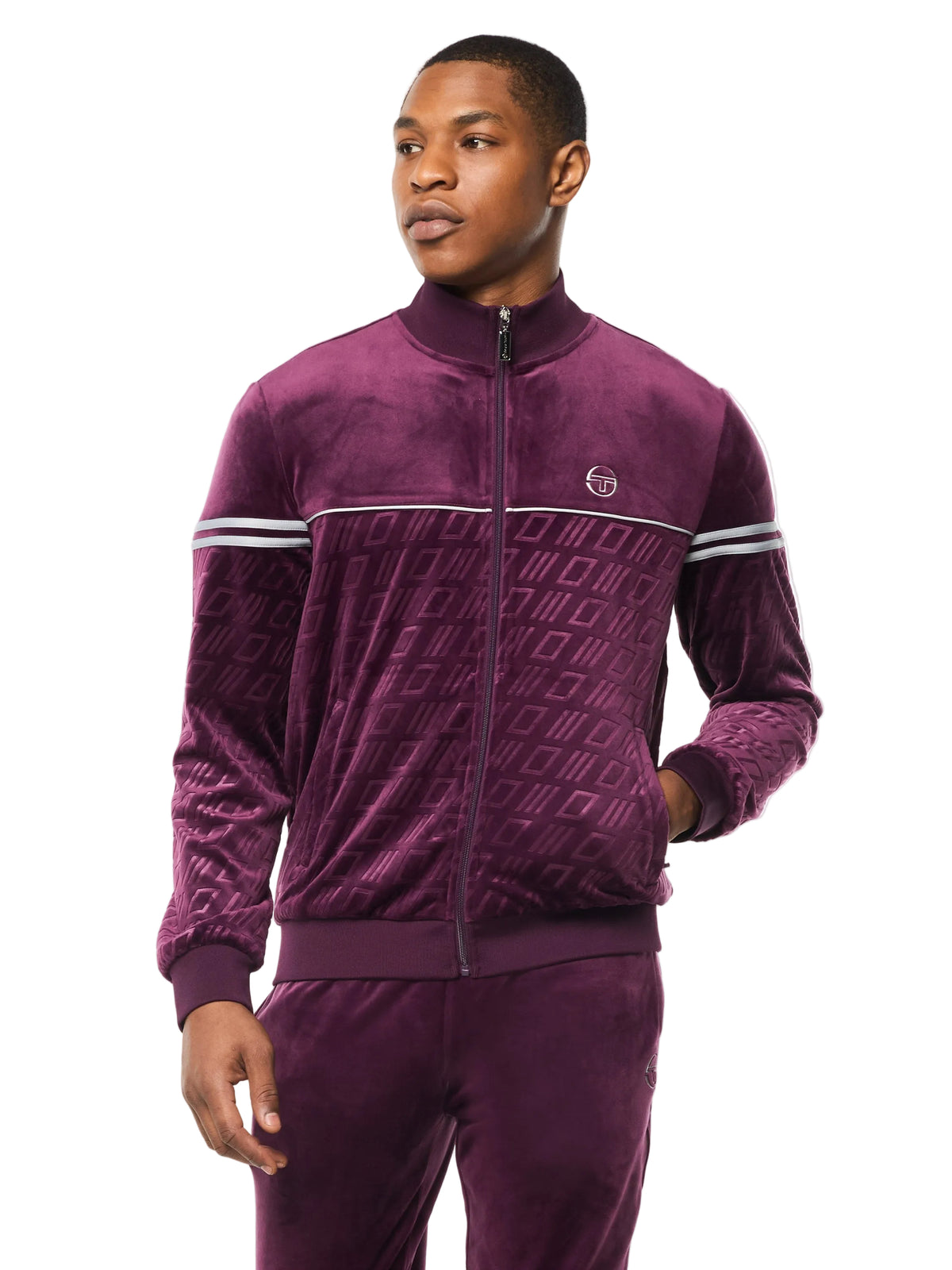 Bandiera Track Jacket- Potent Purple – Sergio Tacchini