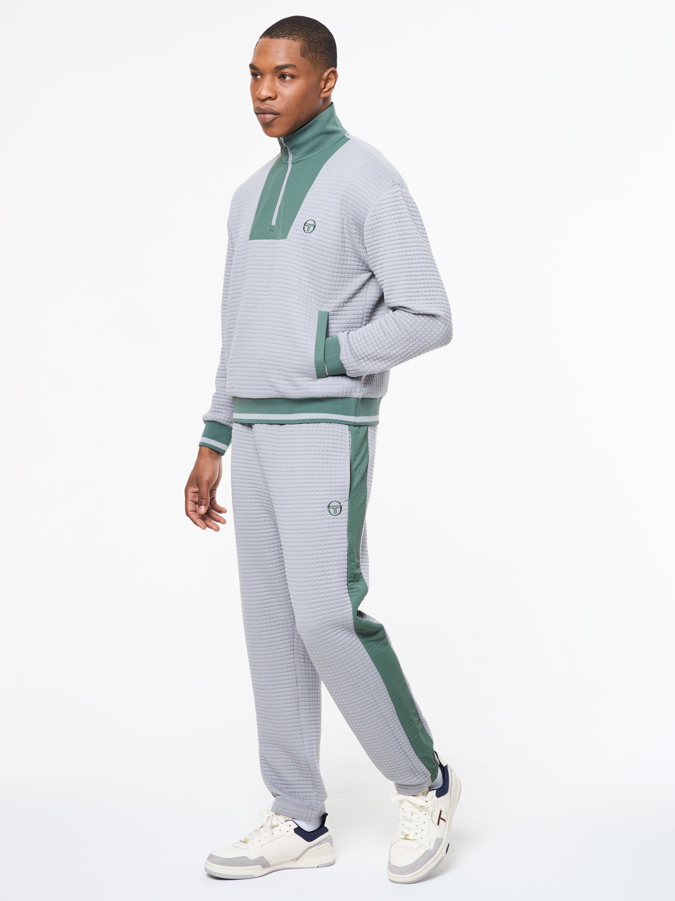 Netto Quarter Zip- Sleet – Sergio Tacchini