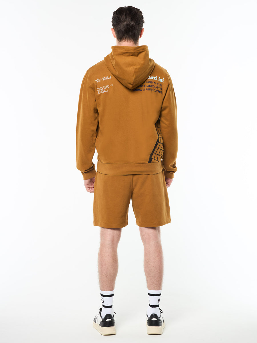Netto Hoodie- Bronze Brown