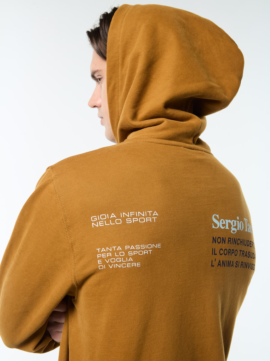 Netto Hoodie- Bronze Brown