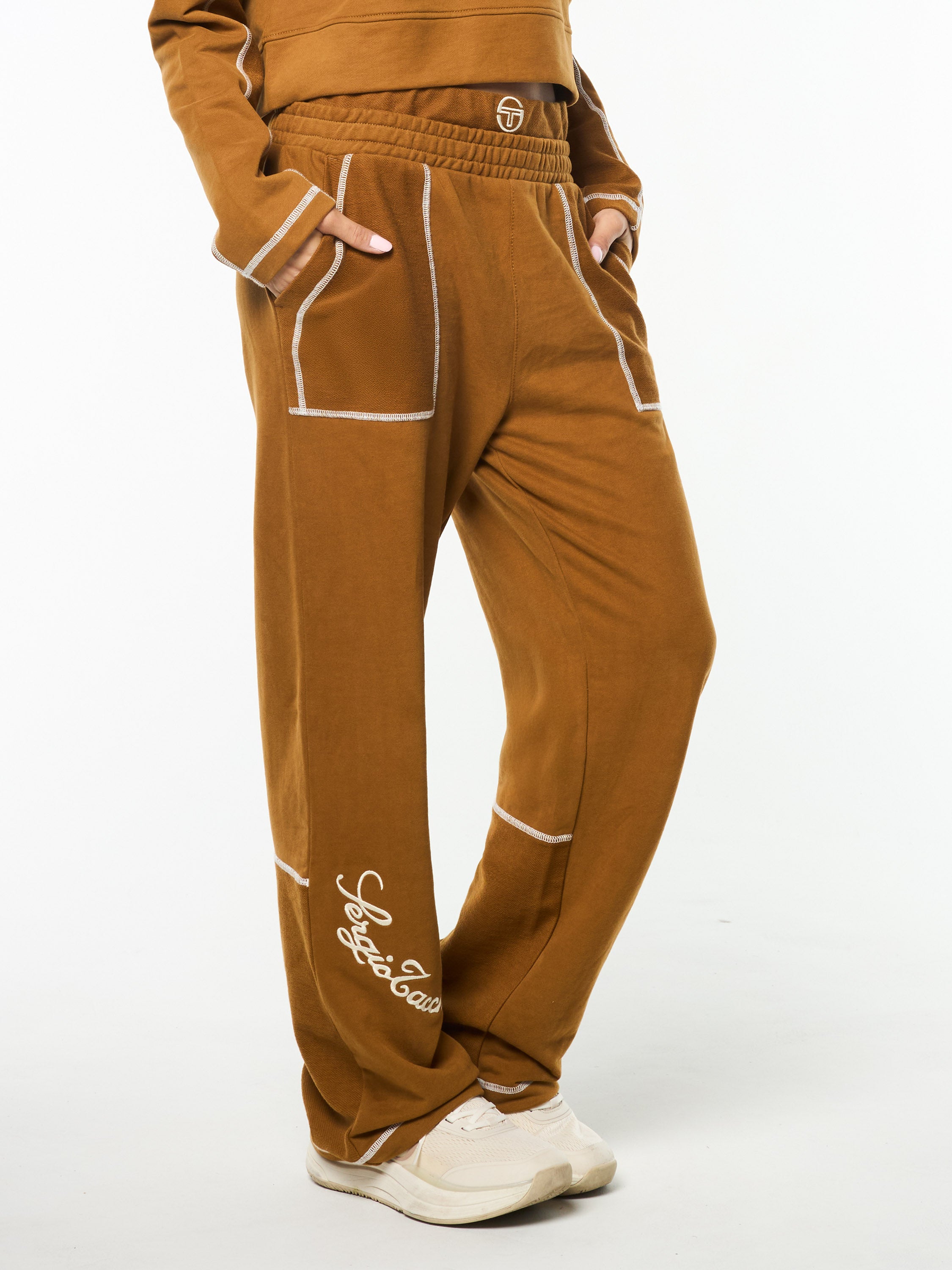 Greta Sweatpant- Bronze Brown – Sergio Tacchini