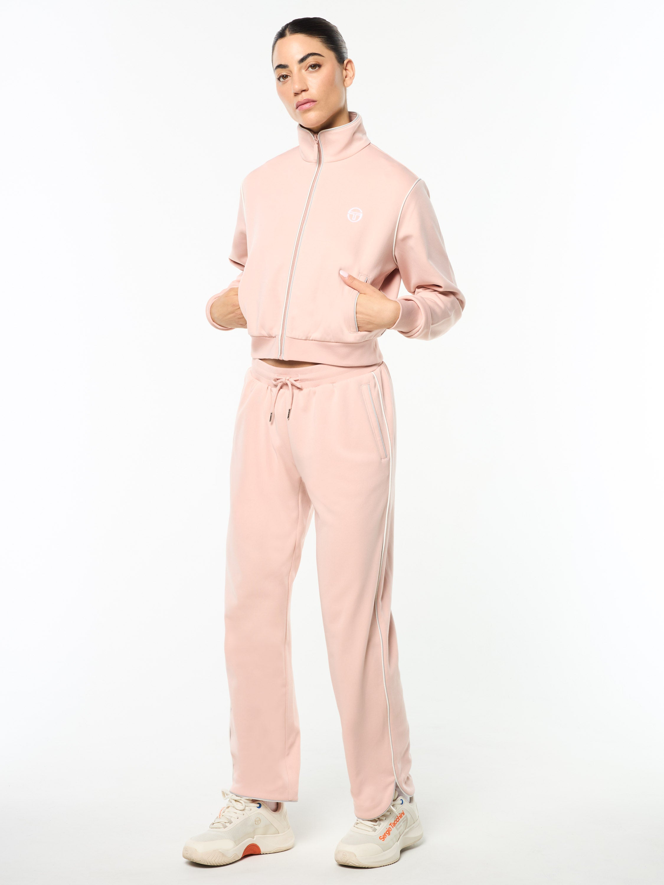 Terina Track Jacket- Evening Sand