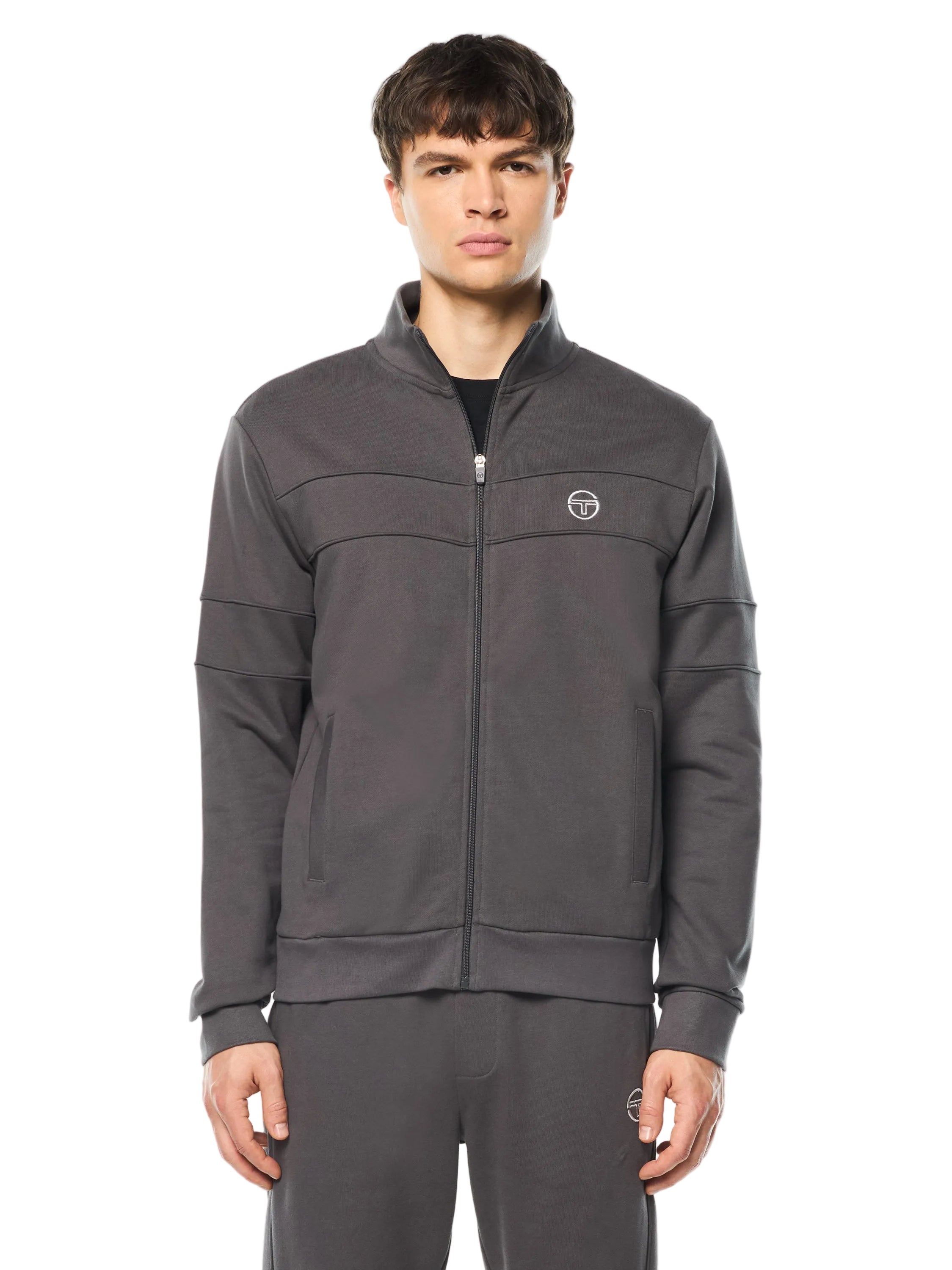 Lineo Track Jacket in Asphalt