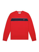 Tricolore Sweatshirt in Bossa Nova, view 2