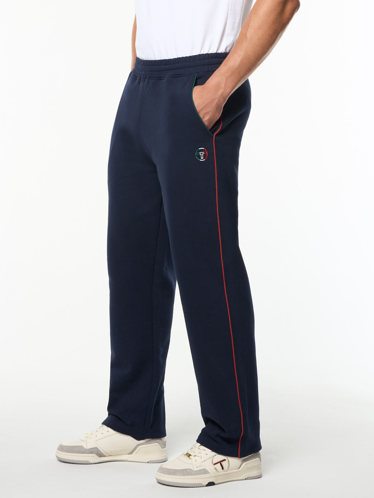 Tricolore Sweatpant in Maritime Blue