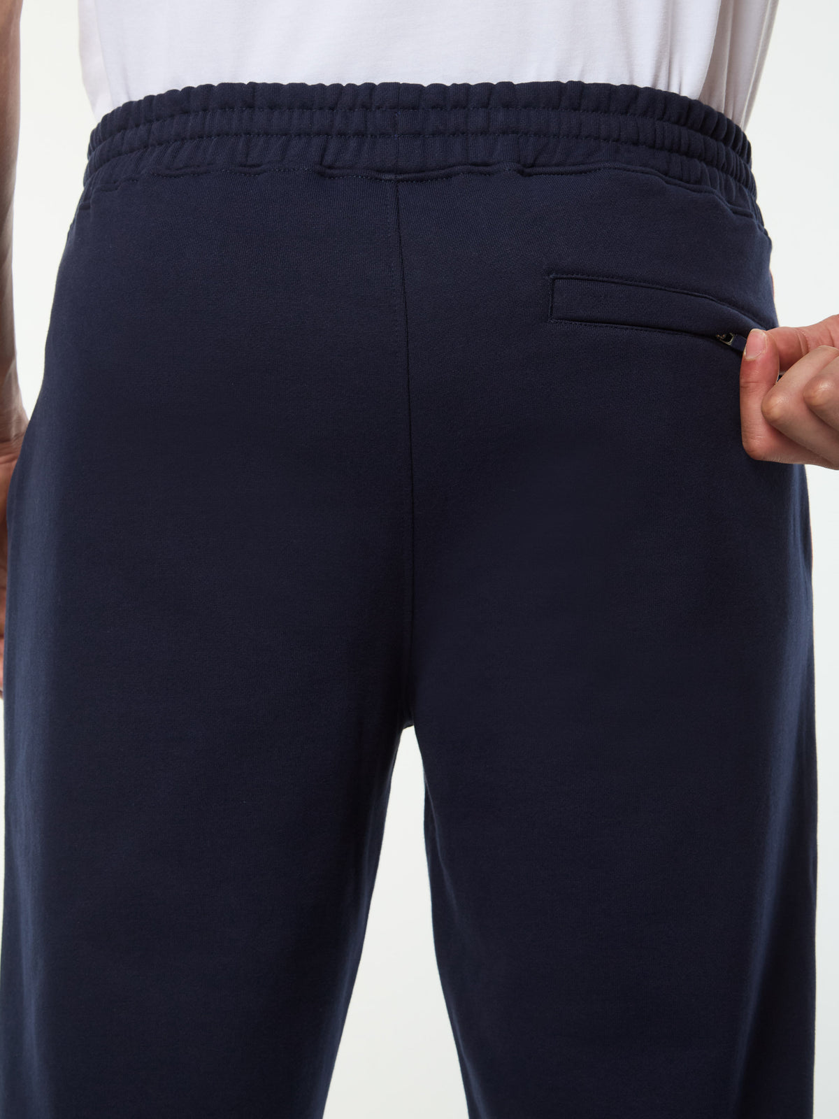 Tricolore Sweatpant in Maritime Blue, view 6
