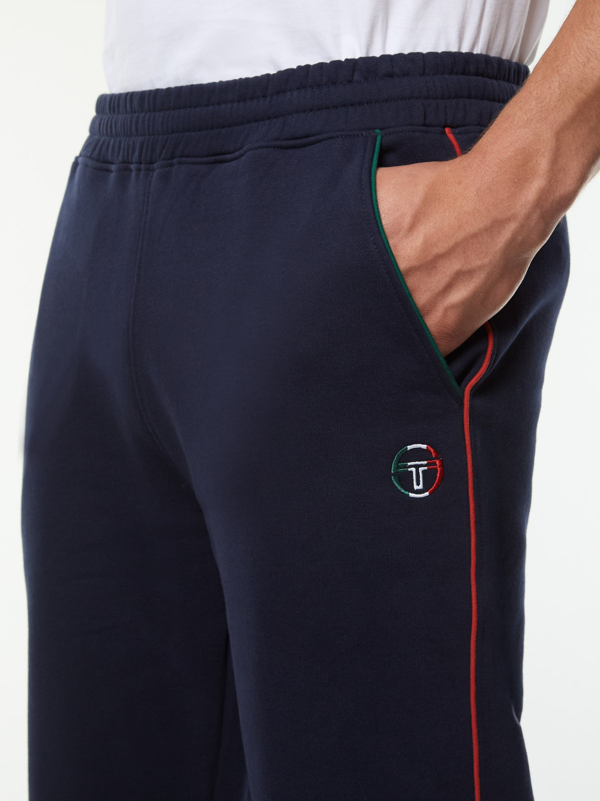 Tricolore Sweatpant in Maritime Blue, view 7