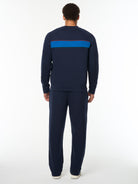 Tricolore Sweatshirt in Maritime Blue, view 5