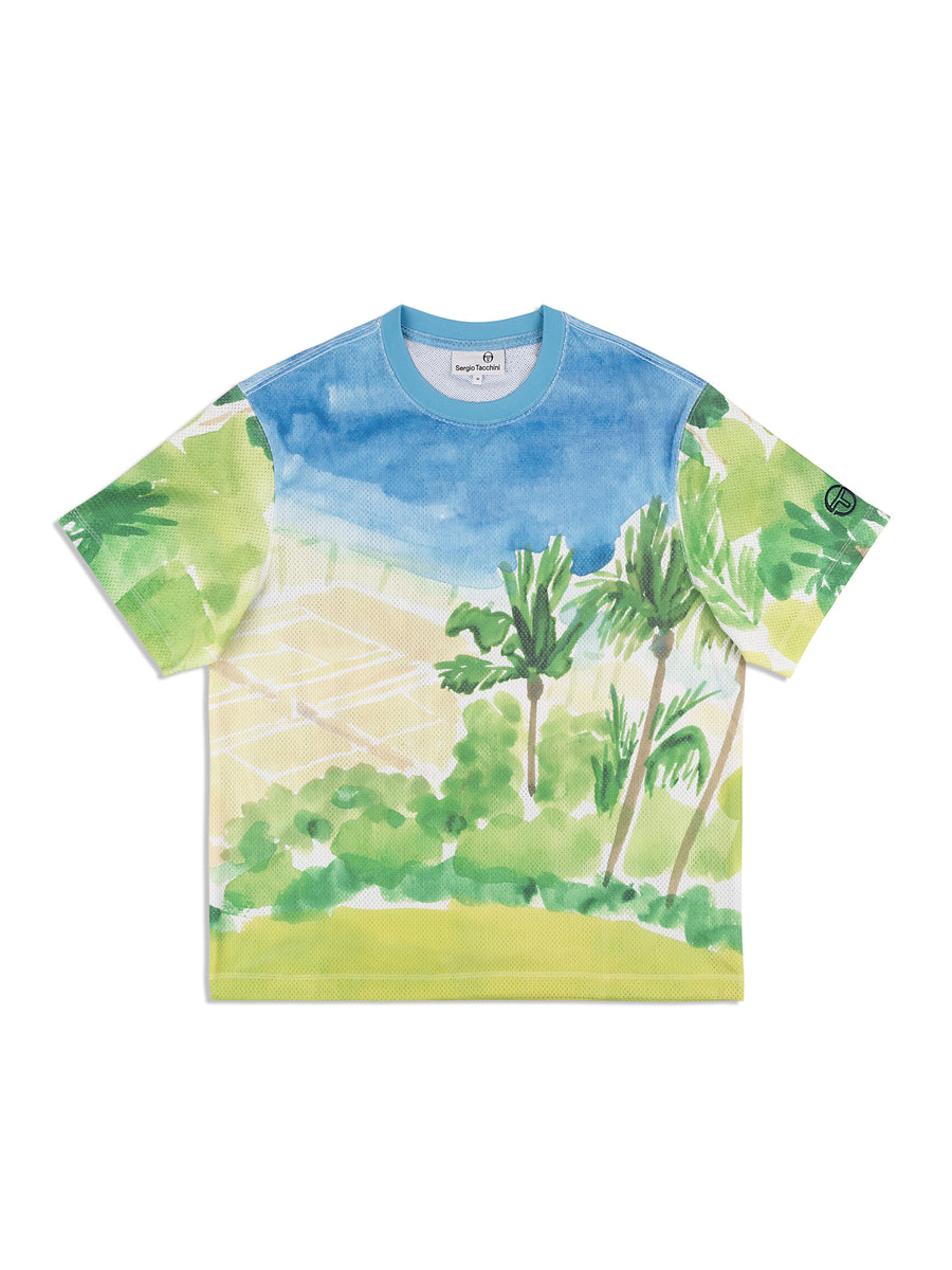 Spazio T-Shirt- Multi Print