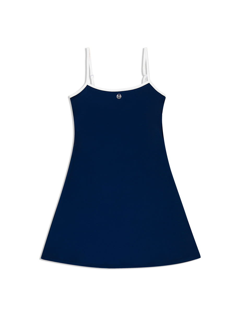 Elisa Dress- Maritime Blue