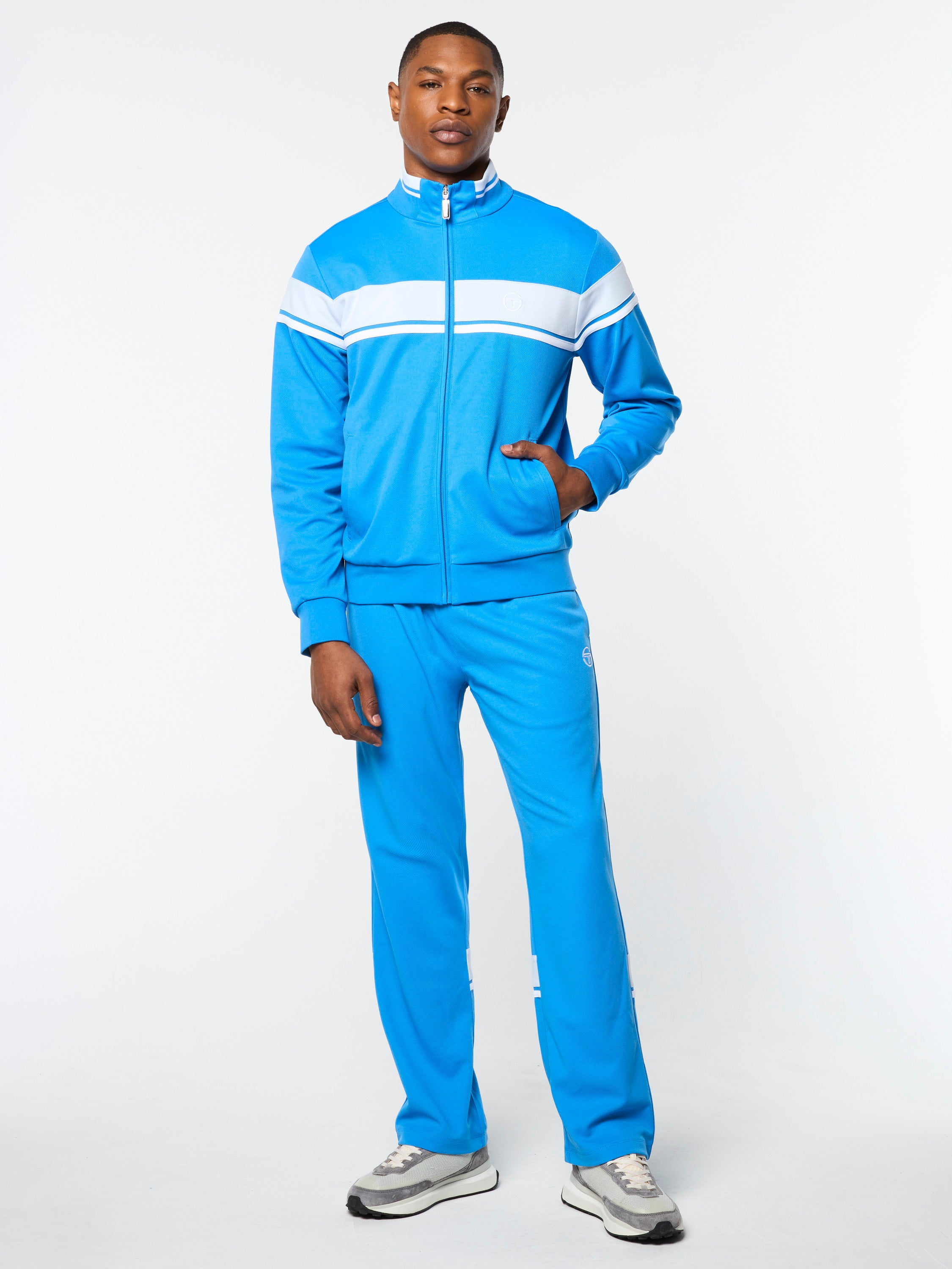 Damarindo Track Jacket- French Blue
