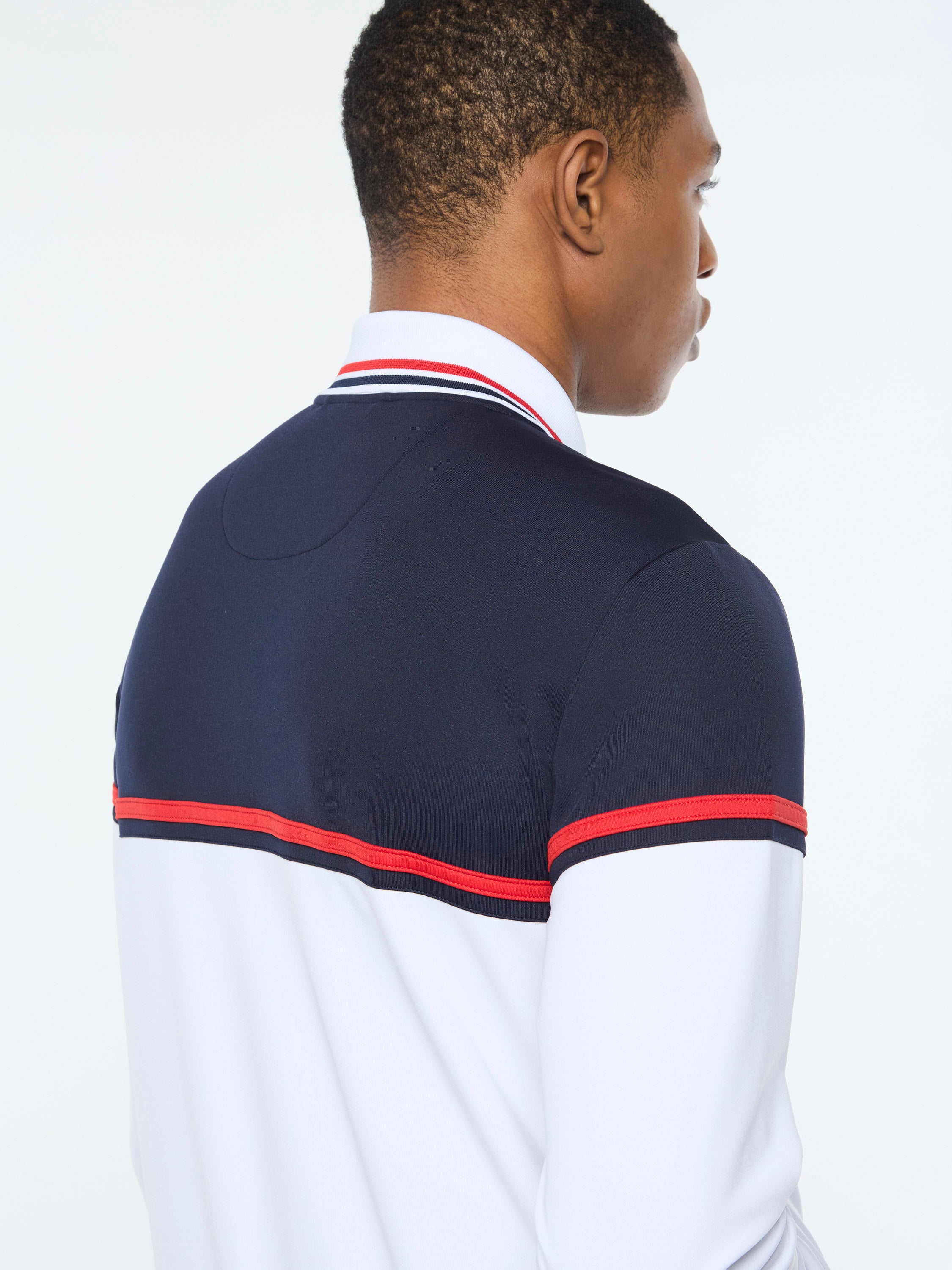 Olmi Track Jacket- Brilliant White – Sergio Tacchini