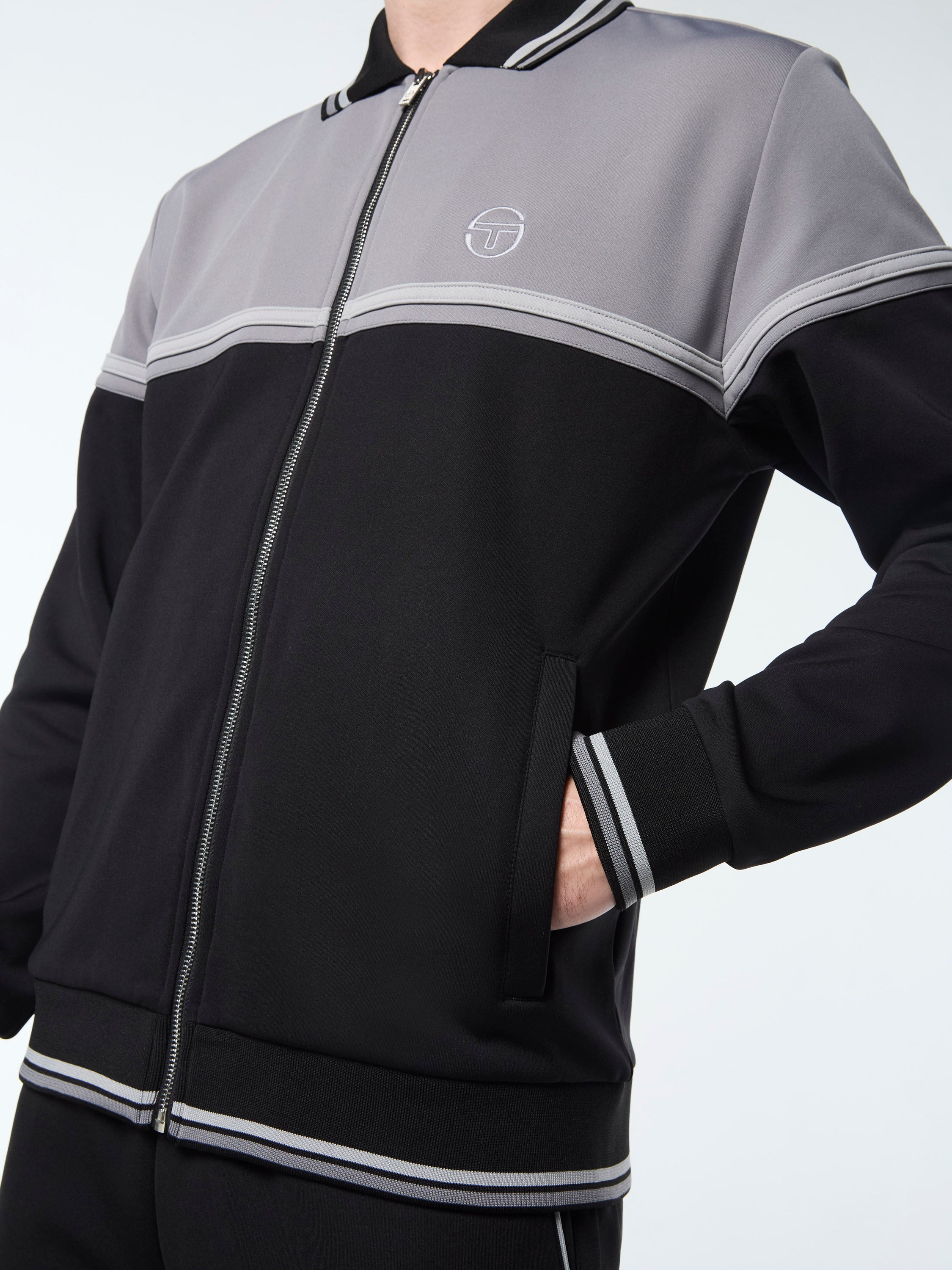 Olmi Track Jacket- Black Beauty – Sergio Tacchini