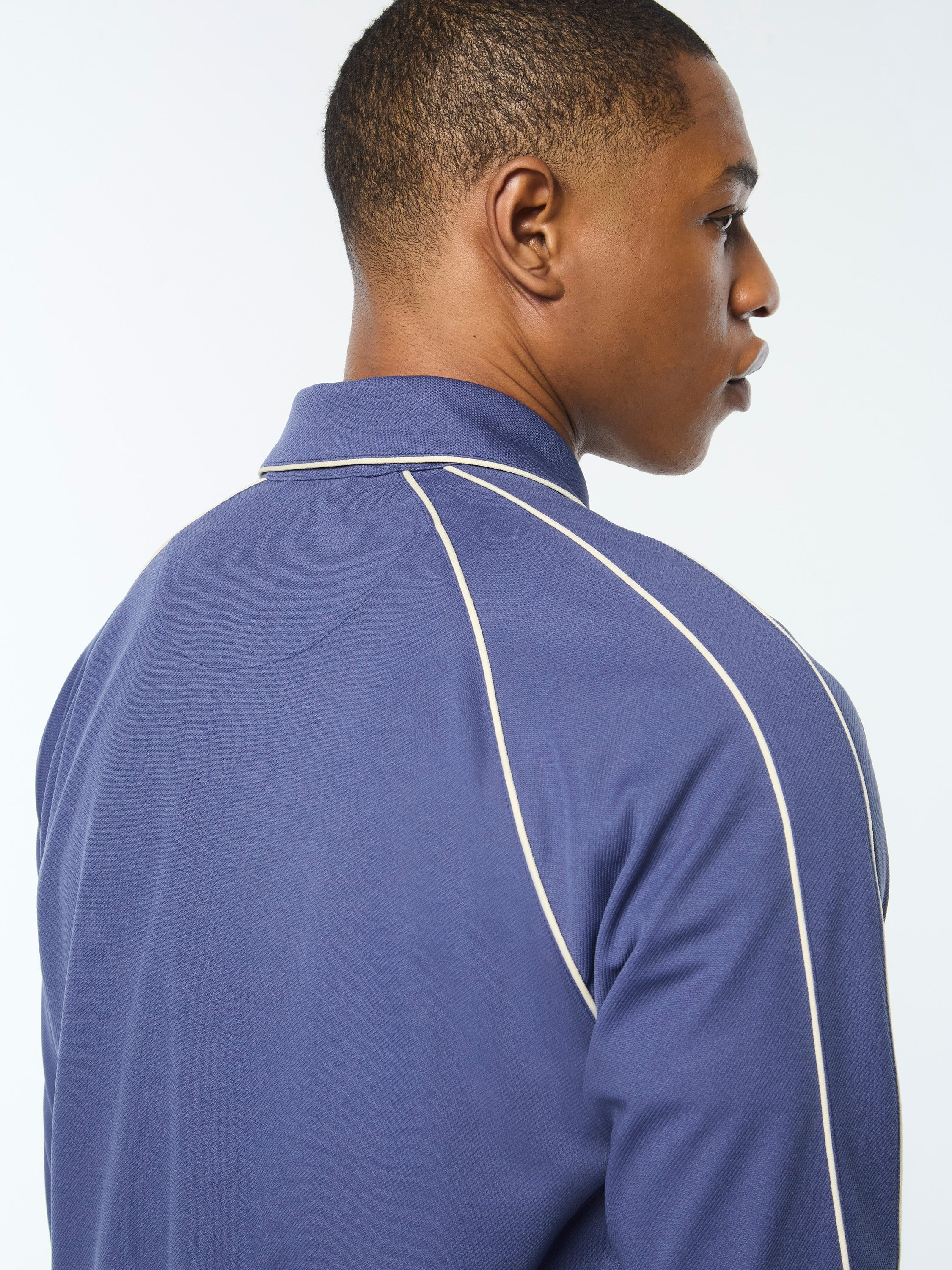 Ettore Track Jacket- Blue Indigo – Sergio Tacchini