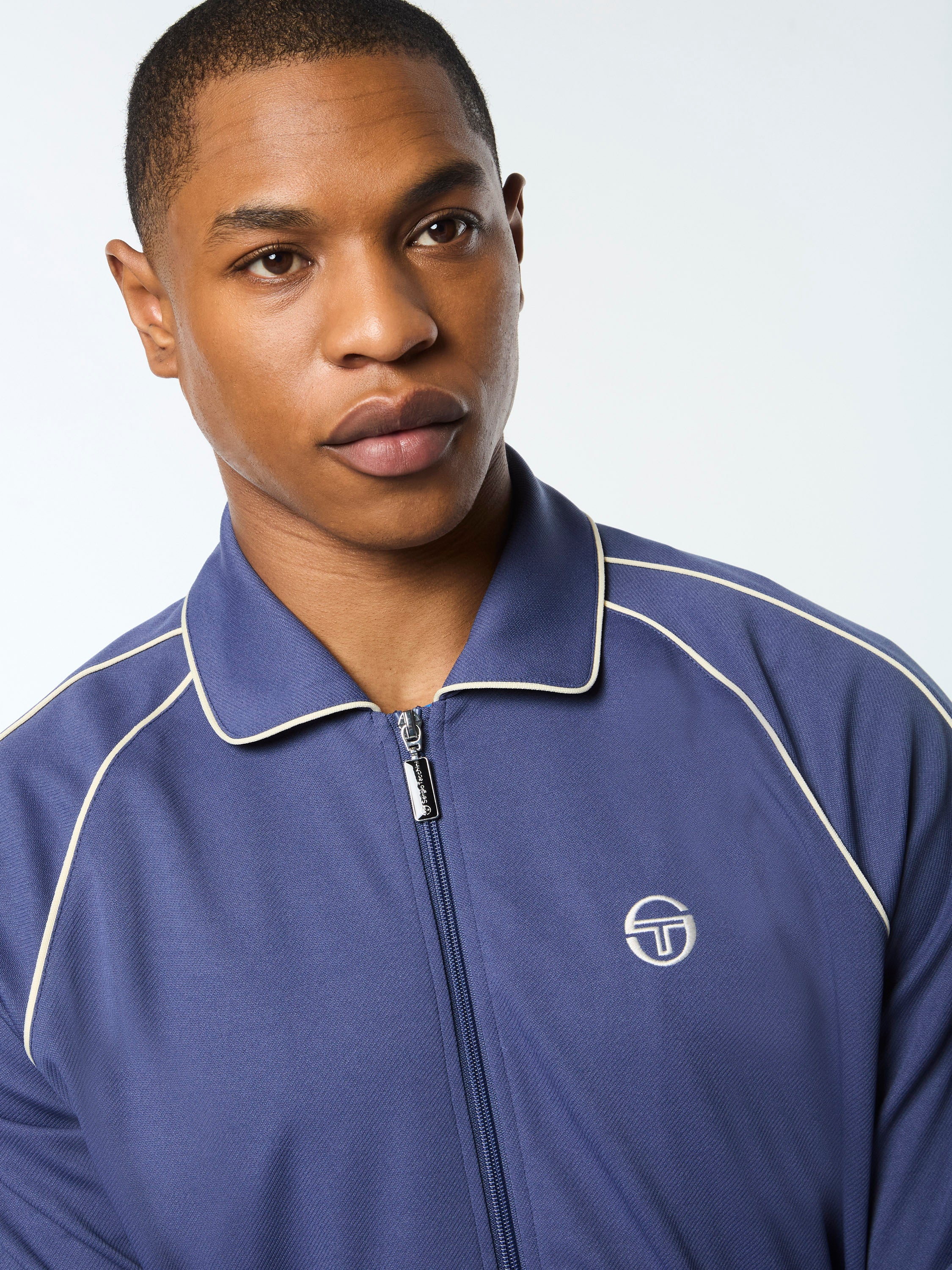 Ettore Track Jacket- Blue Indigo – Sergio Tacchini