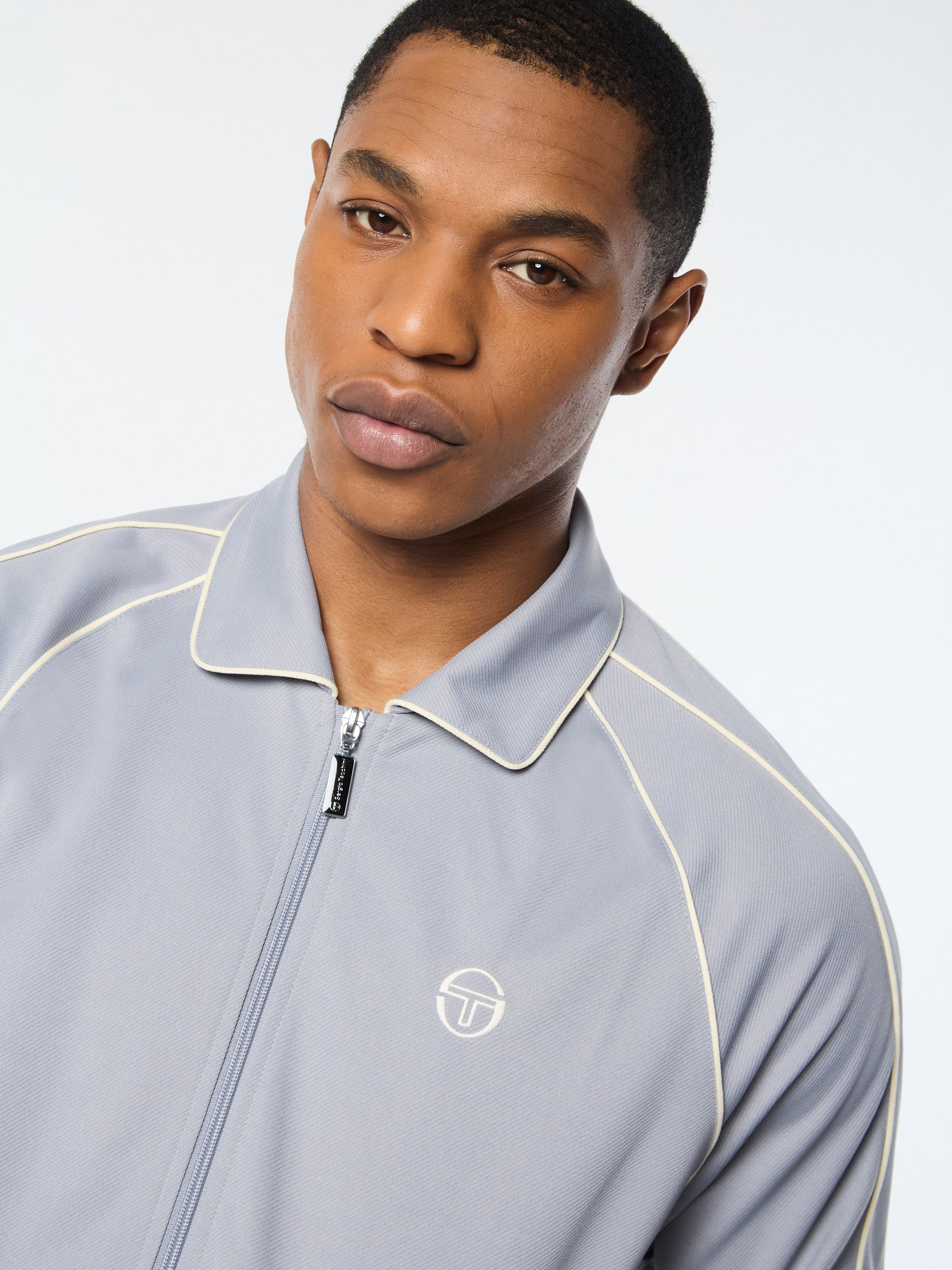 Ettore Track Jacket- Sleet – Sergio Tacchini