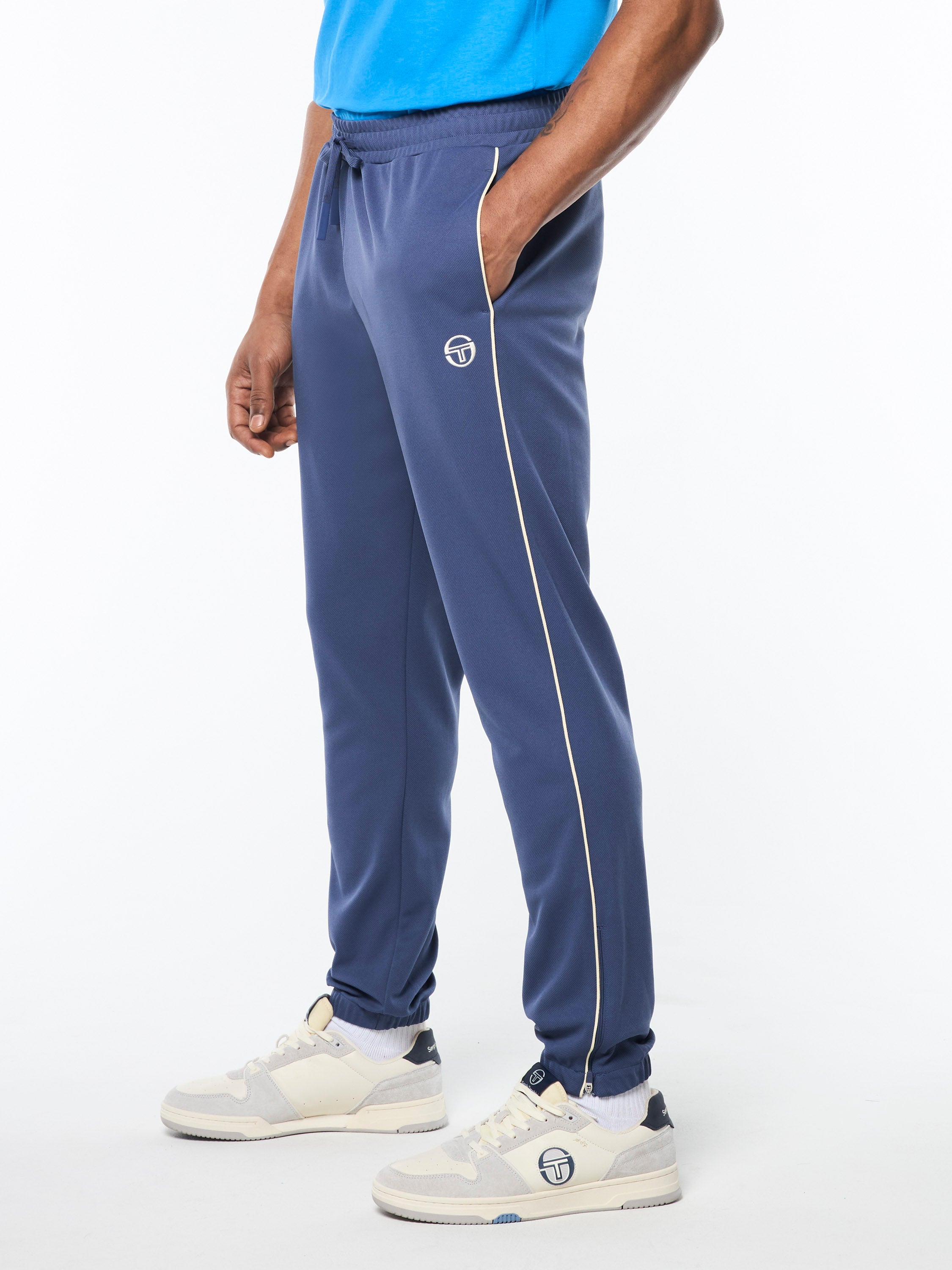 Ettore Track Pant- Blue Indigo – Sergio Tacchini
