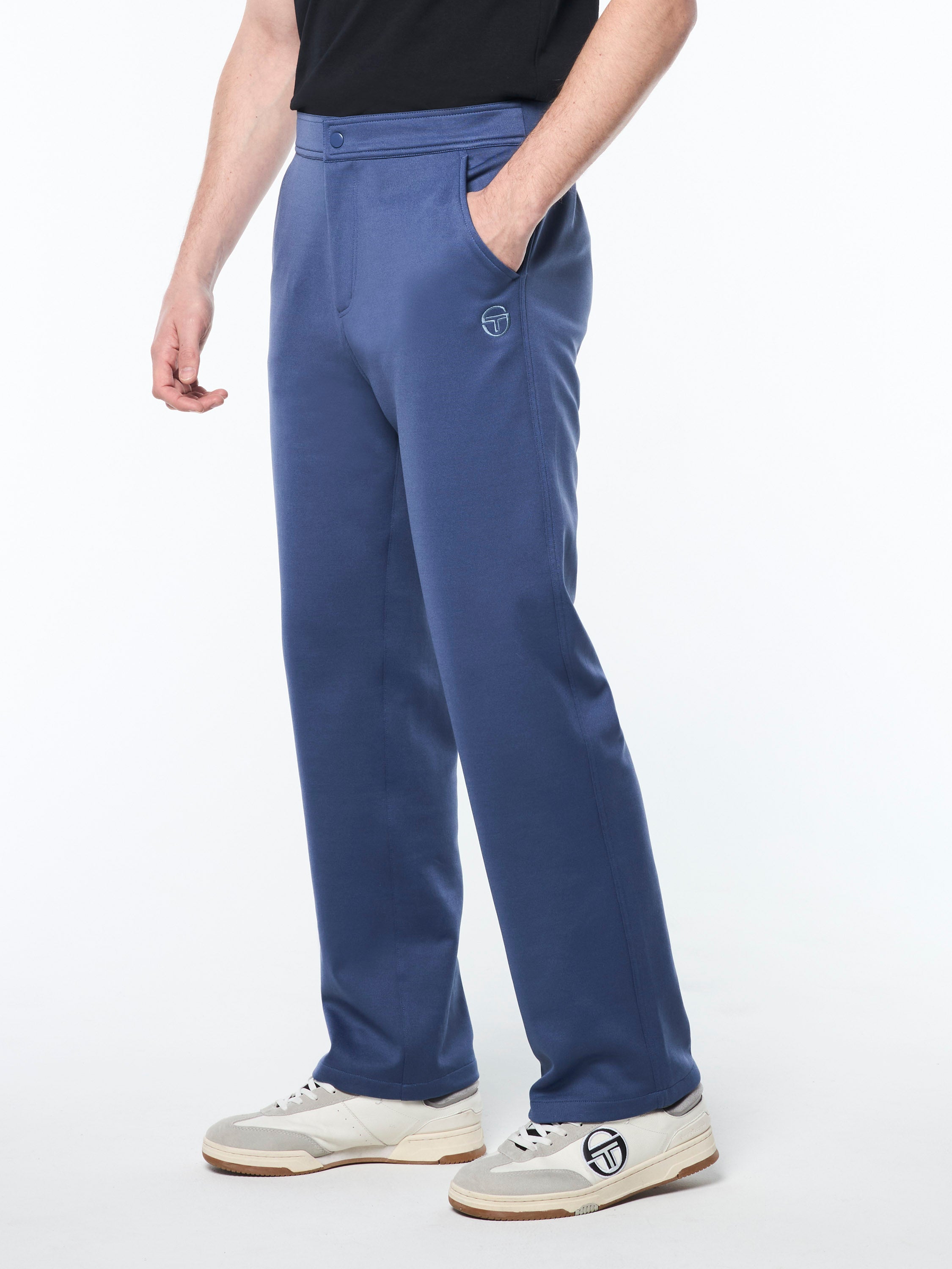 テンダーロイン　PIQUE TROUSERS S Miss Stella Pants- Maritime Blue – Sergio Tacchini