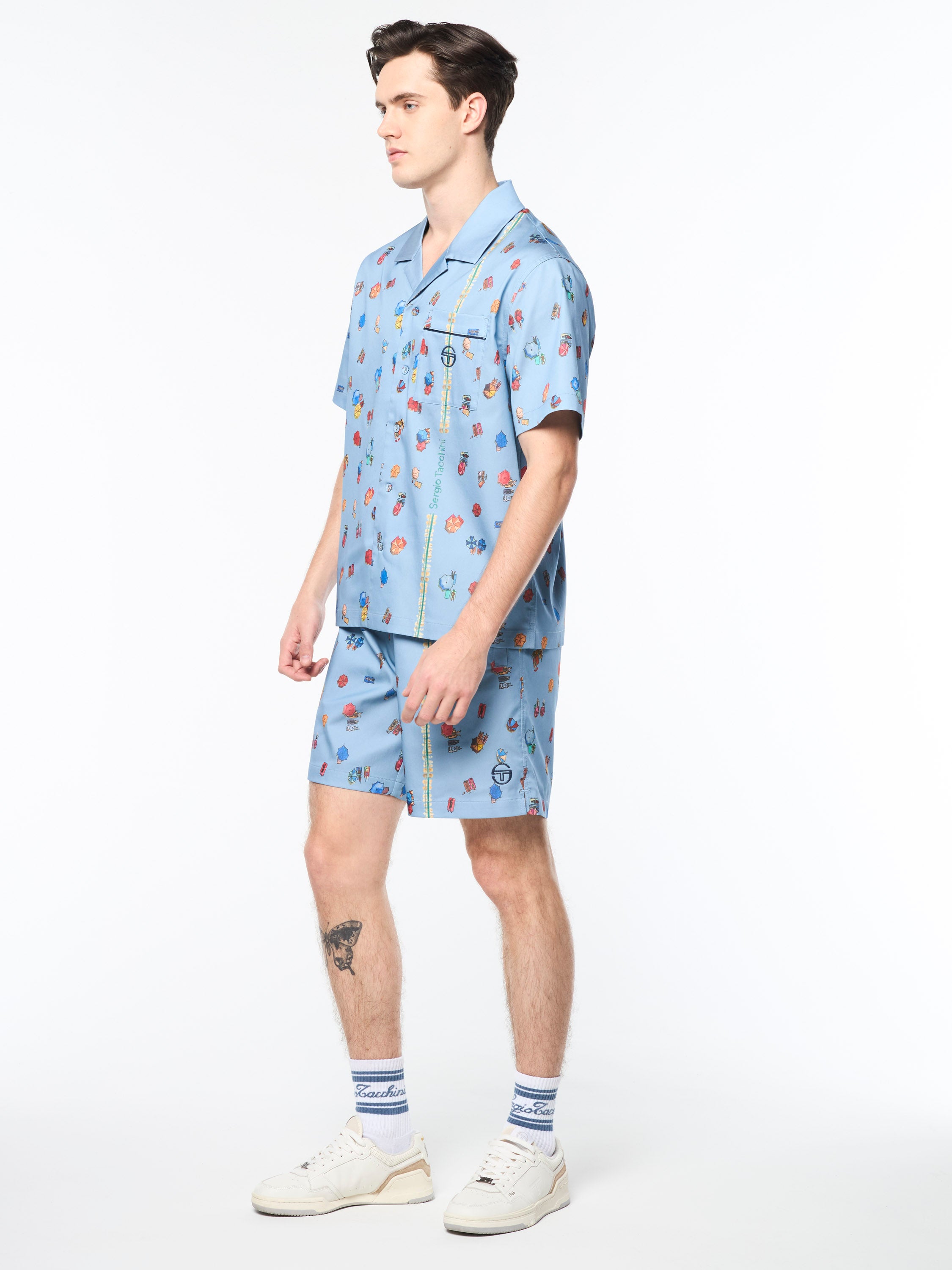 Tosca Cabana Shirt- Faded Denim – Sergio Tacchini