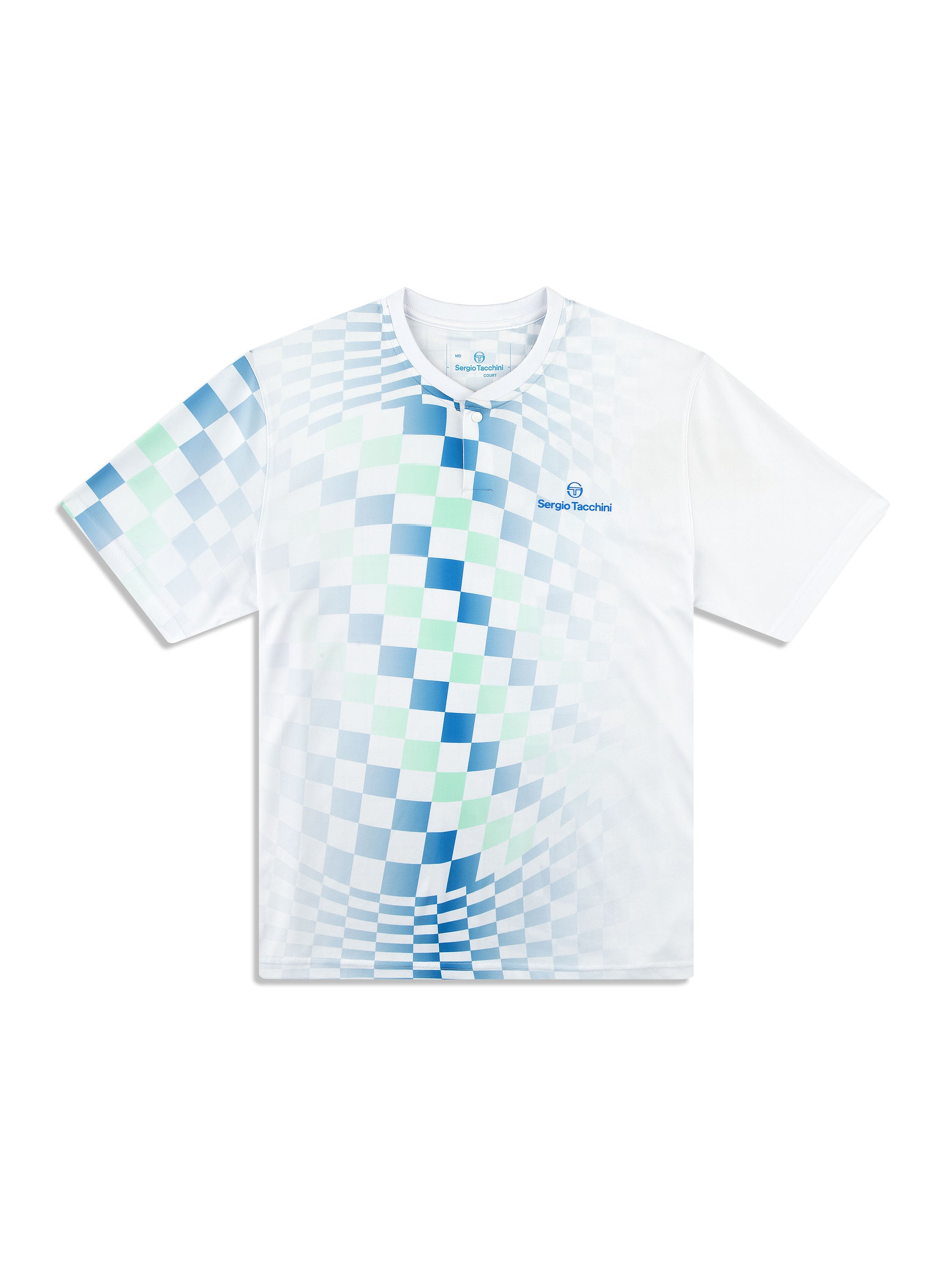 Luca Piqué T-Shirt- Brilliant White – Sergio Tacchini