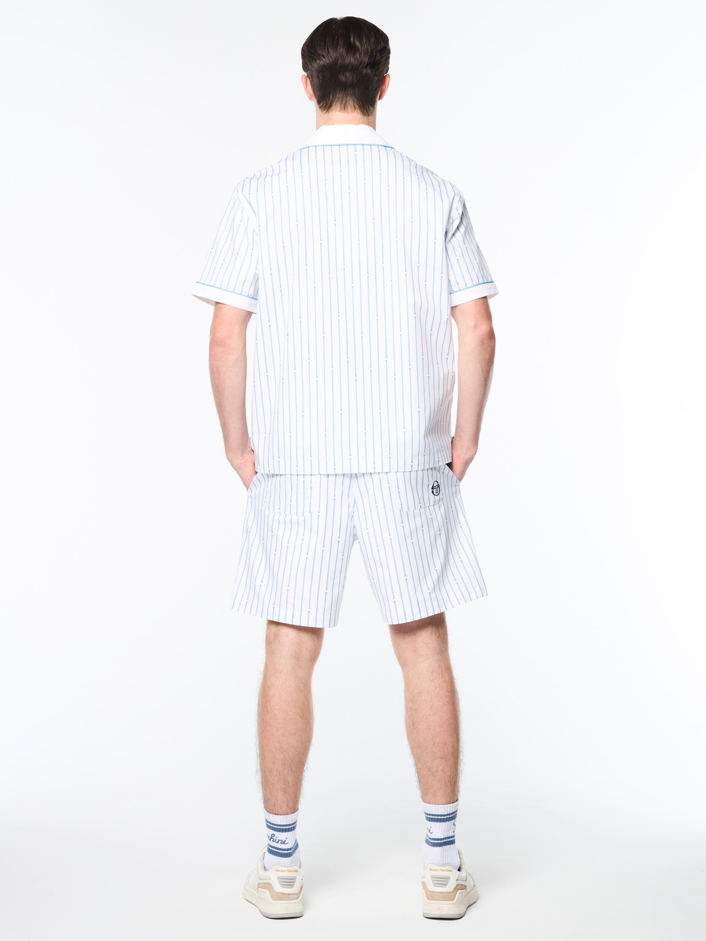 Colonna Cabana Shirt- Brilliant White – Sergio Tacchini