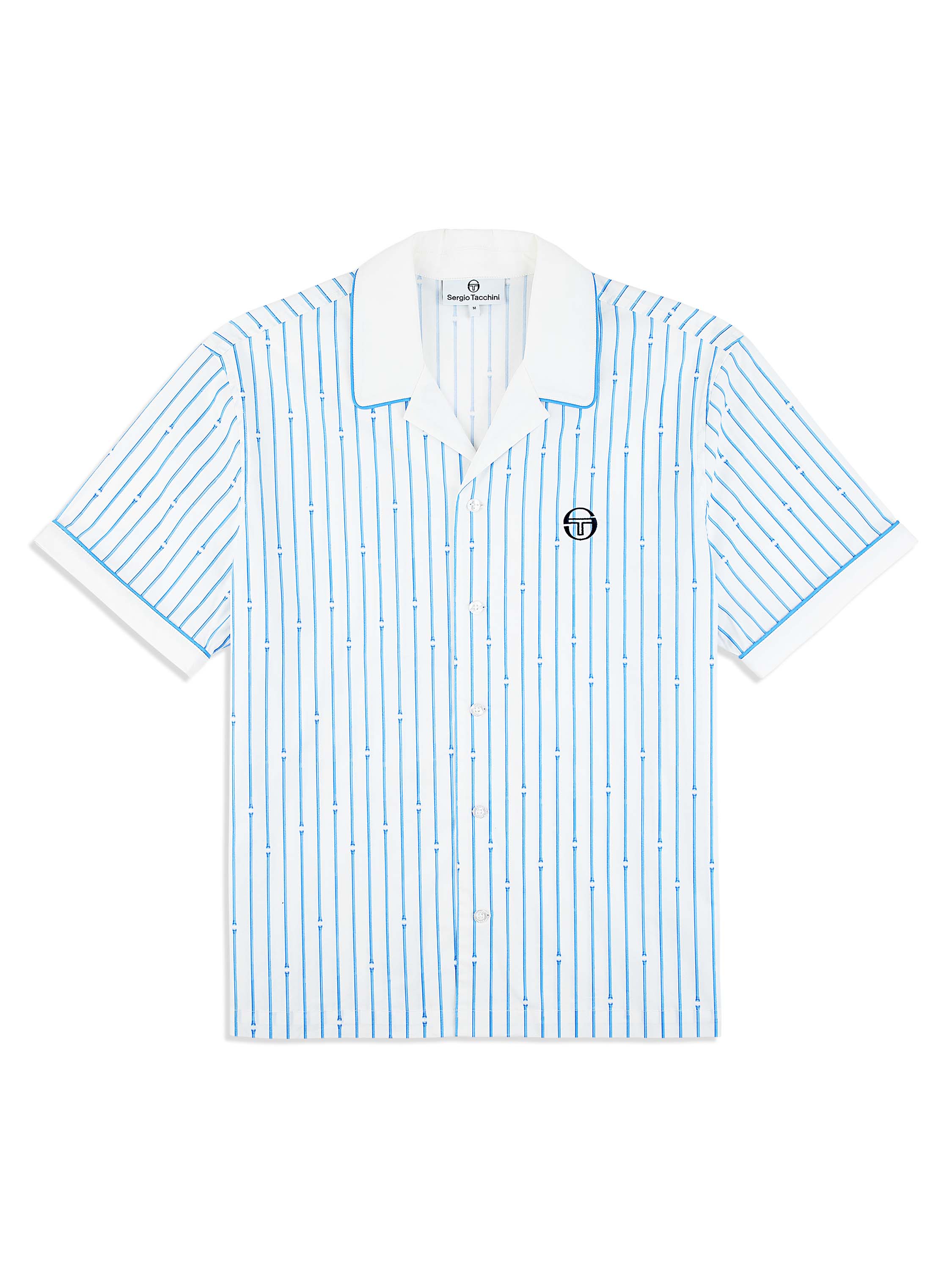 Colonna Cabana Shirt- Brilliant White – Sergio Tacchini