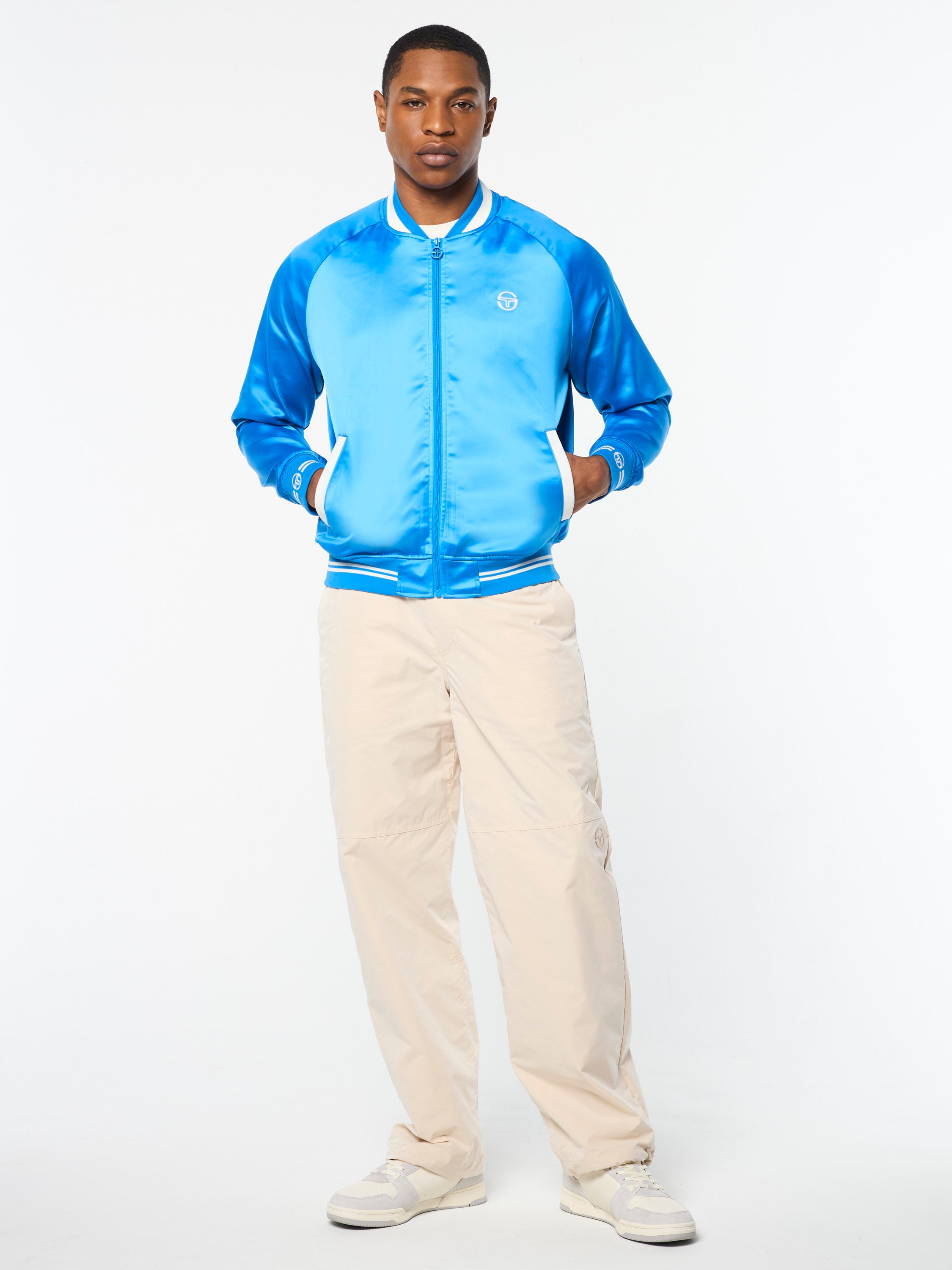 Tosca Varsity Jacket- French Blue – Sergio Tacchini