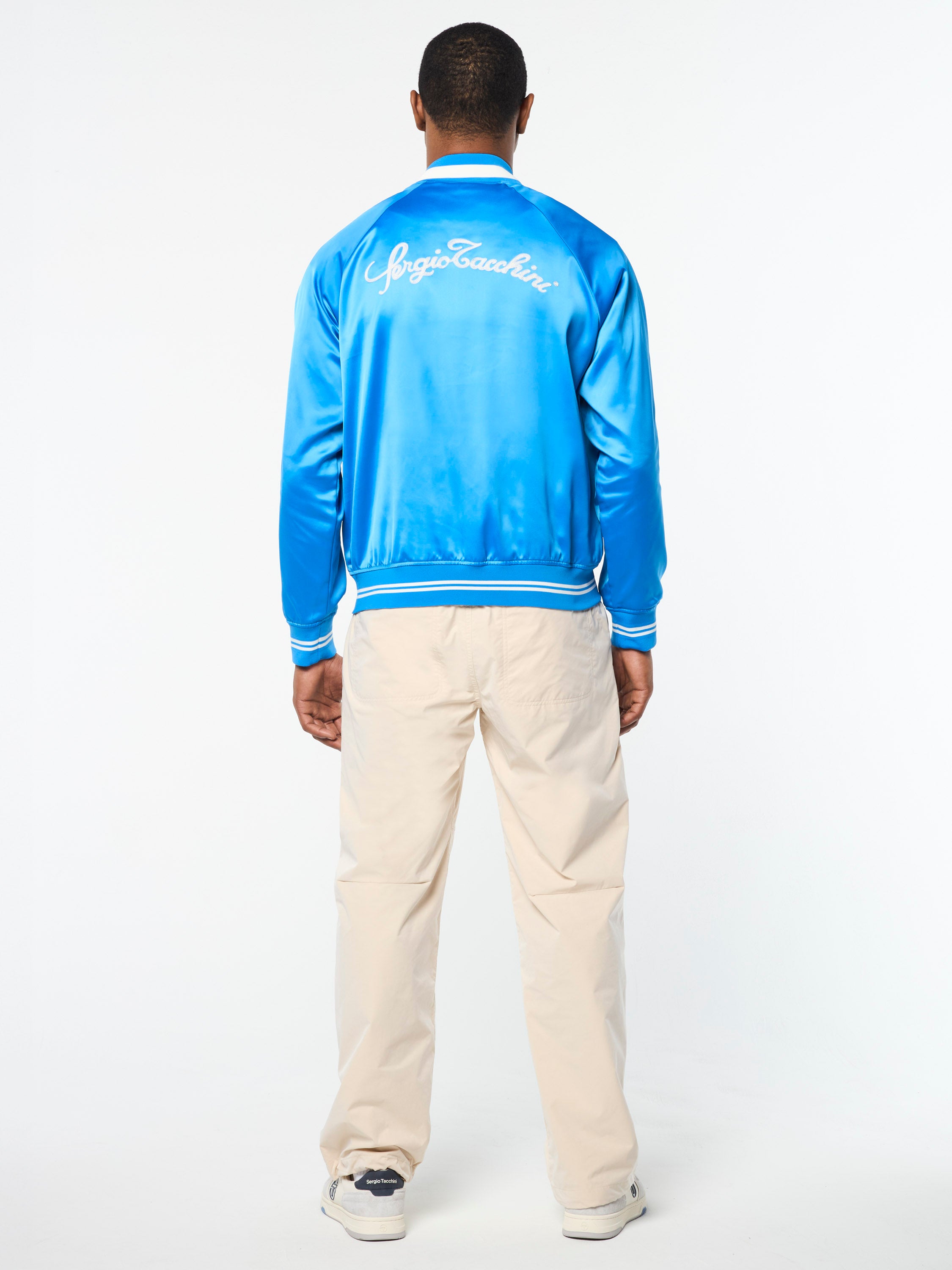 Tosca Varsity Jacket- French Blue – Sergio Tacchini