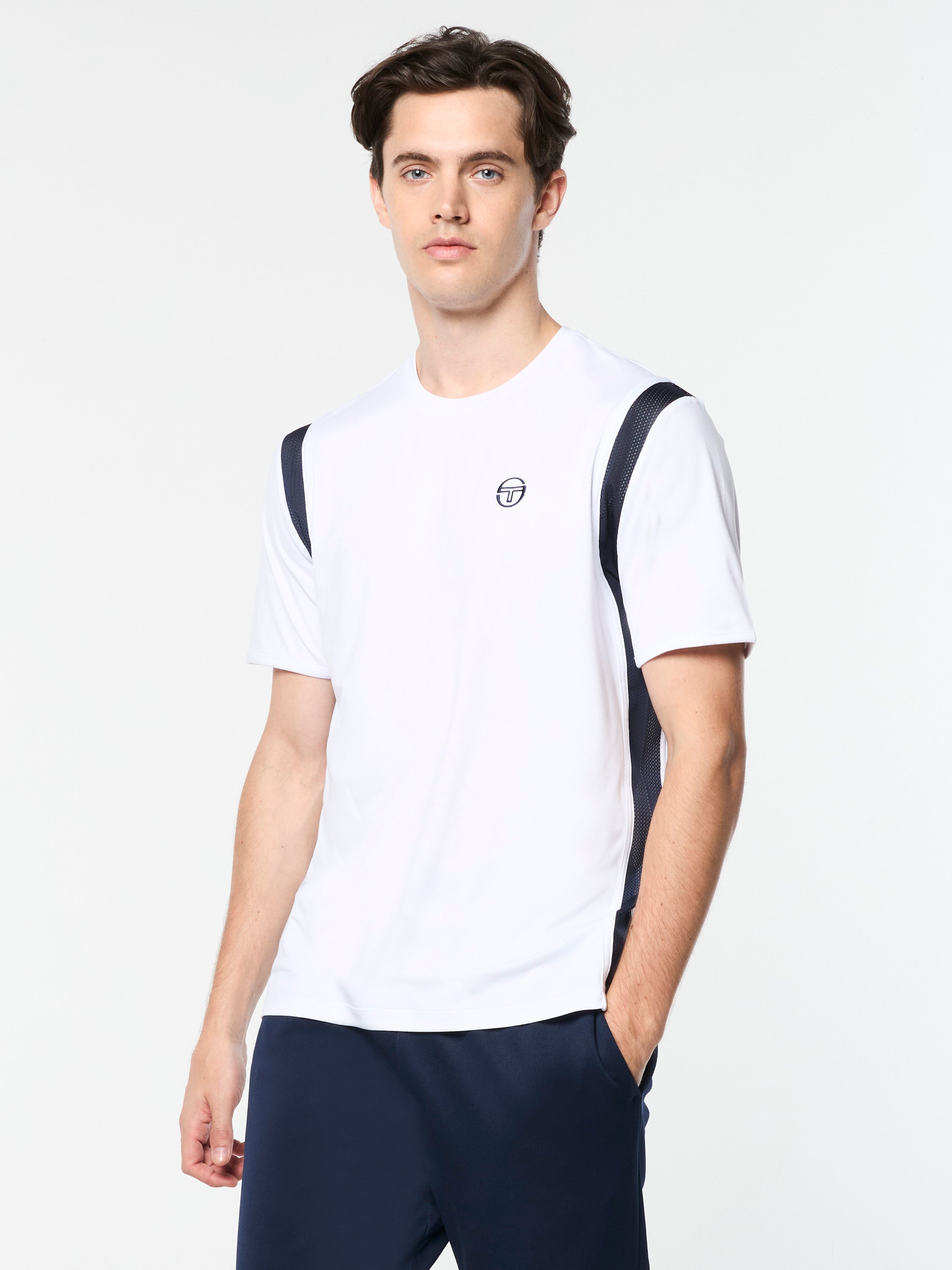 Paco T-shirt- Brilliant White – Sergio Tacchini