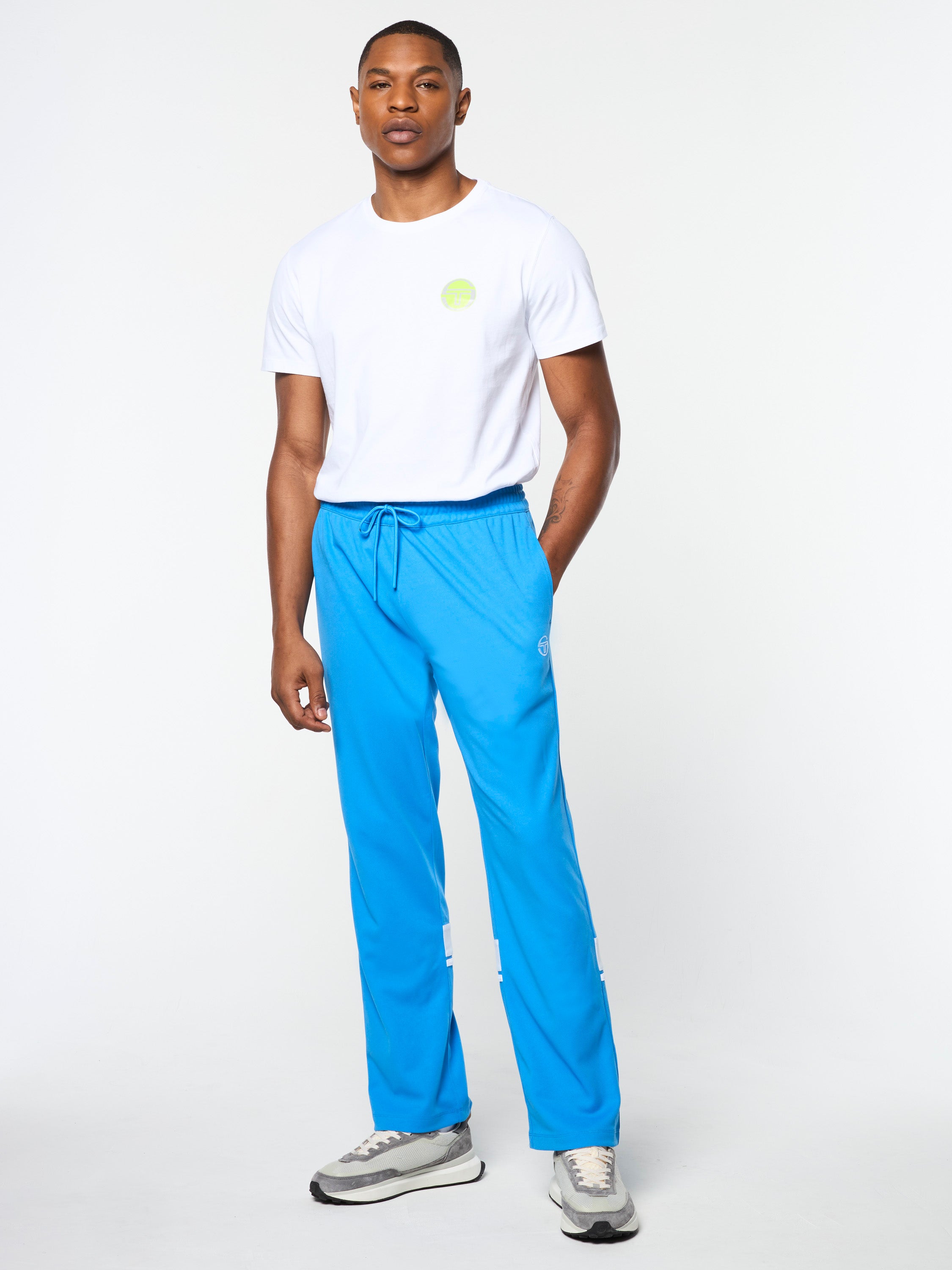 New Damarindo Track Pant- French Blue – Sergio Tacchini