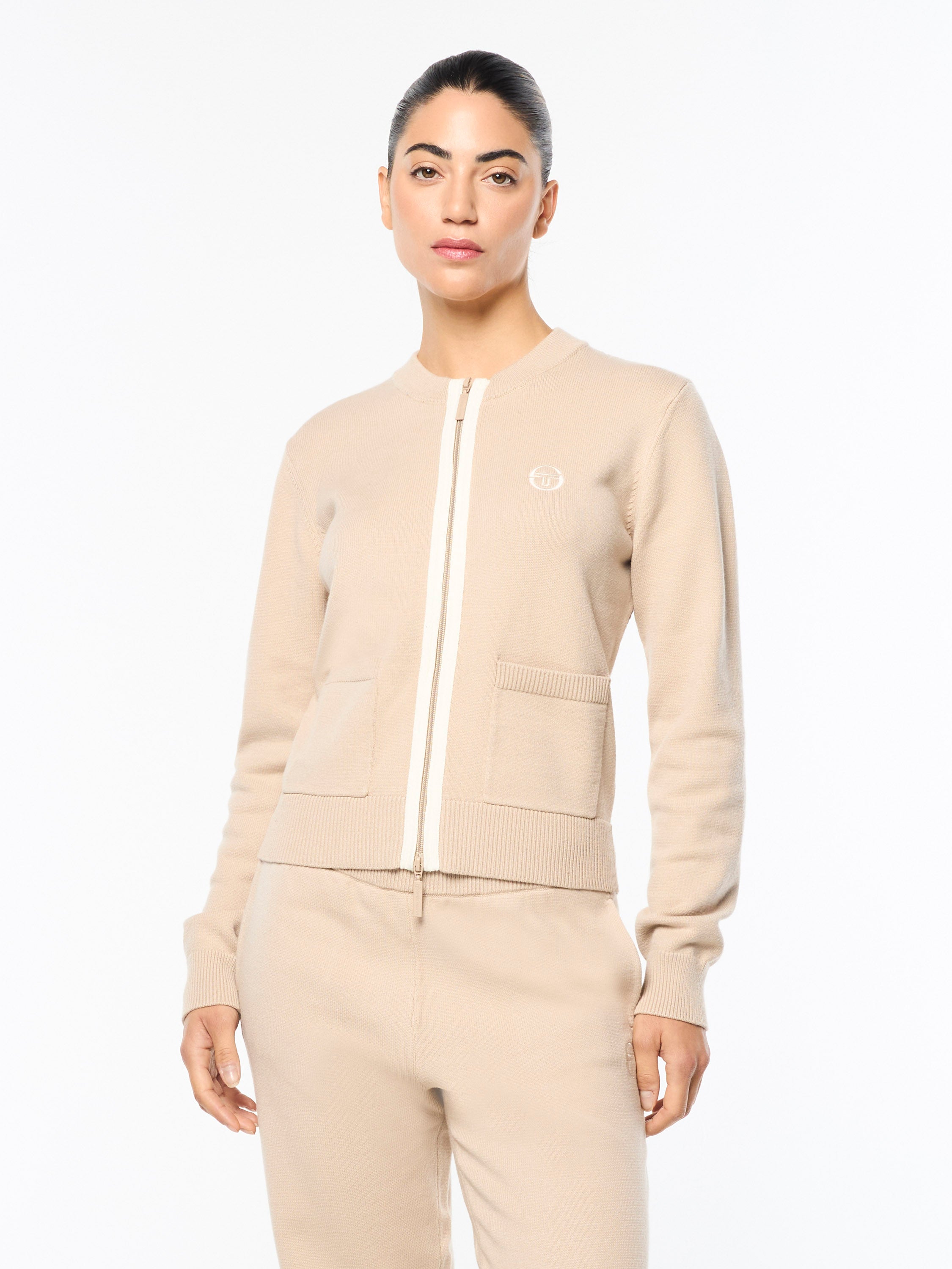 Zeta Cardigan Jacket- Humus