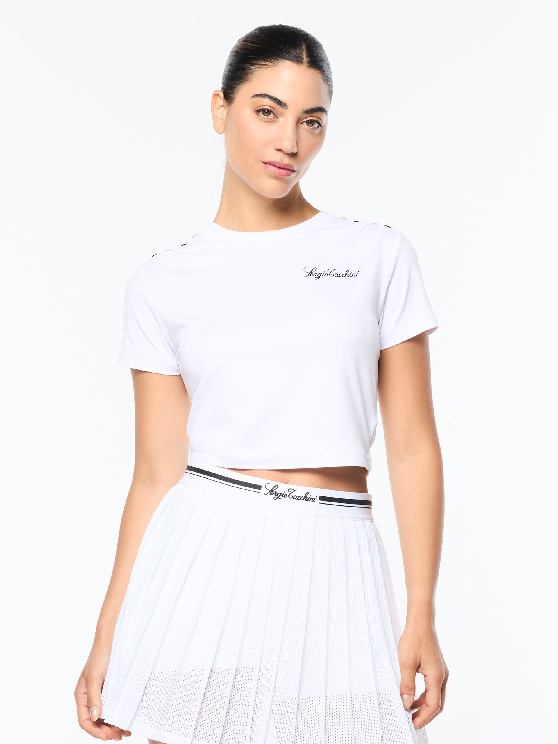 Sergio Tacchini Iris Jupe Femmes Blanc , Jaune