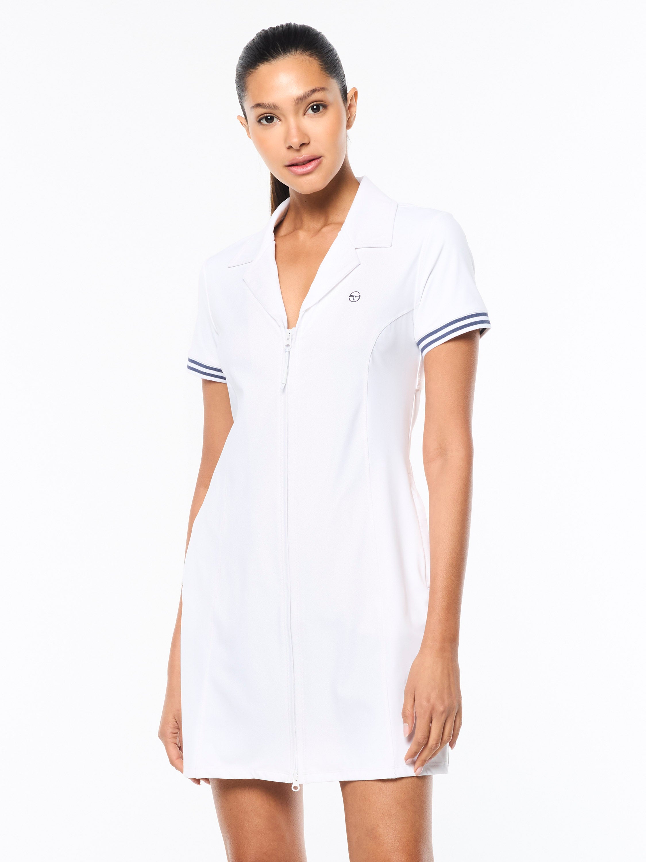 Silvia Dress- Brilliant White