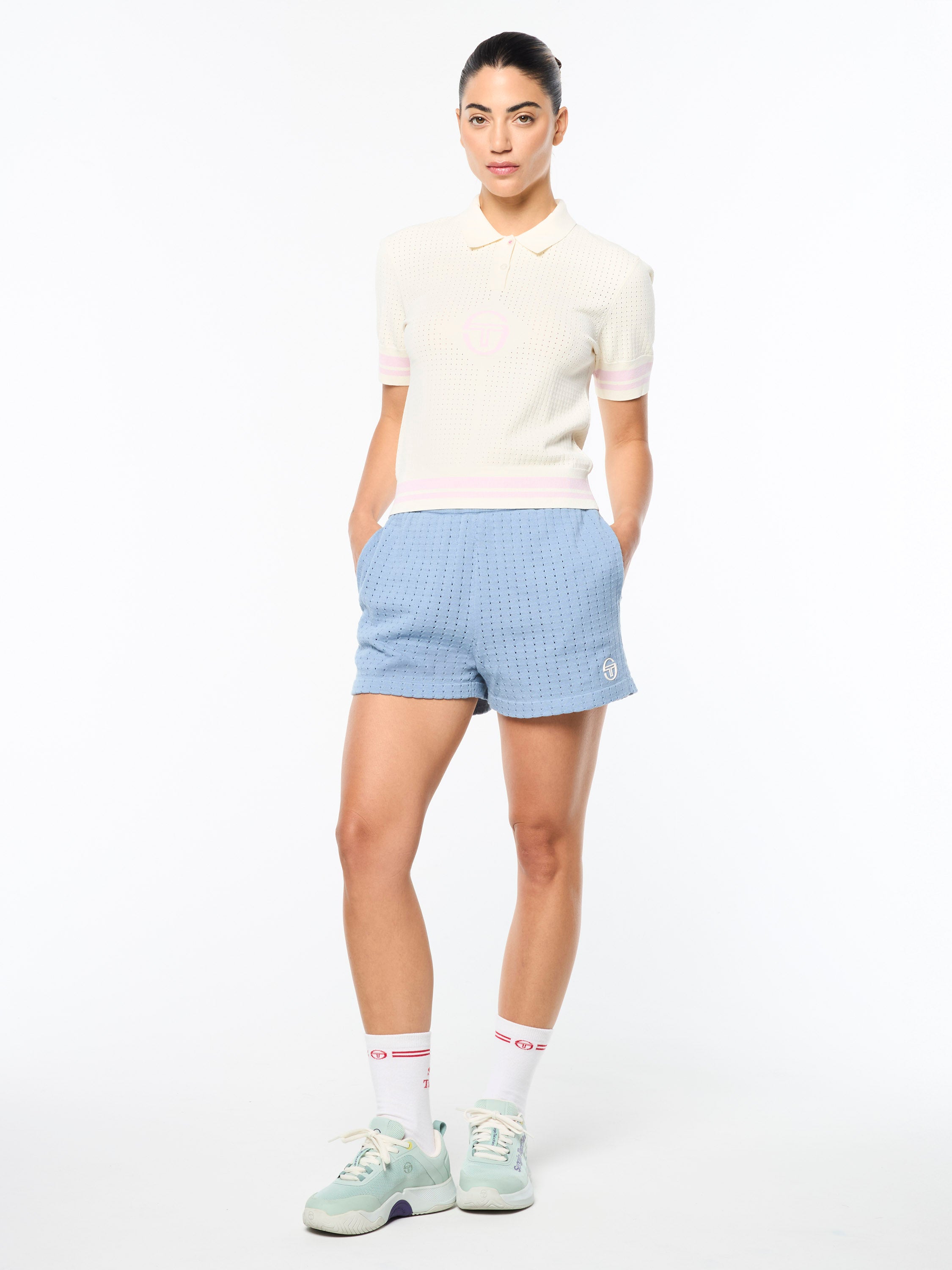 Leila Knit Polo- Gardenia – Sergio Tacchini