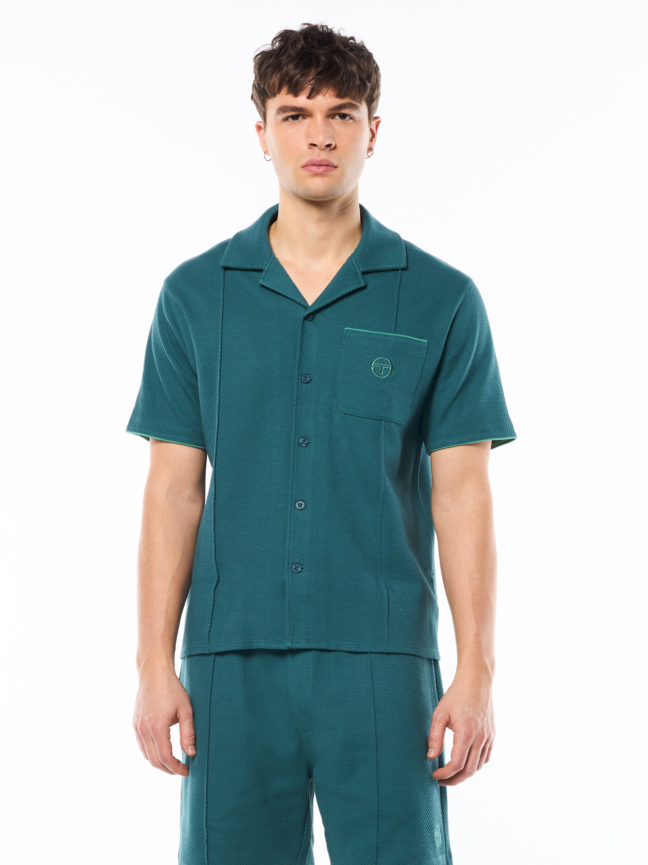 Rilssasto Cabana Shirt-Mediterranea – Sergio Tacchini