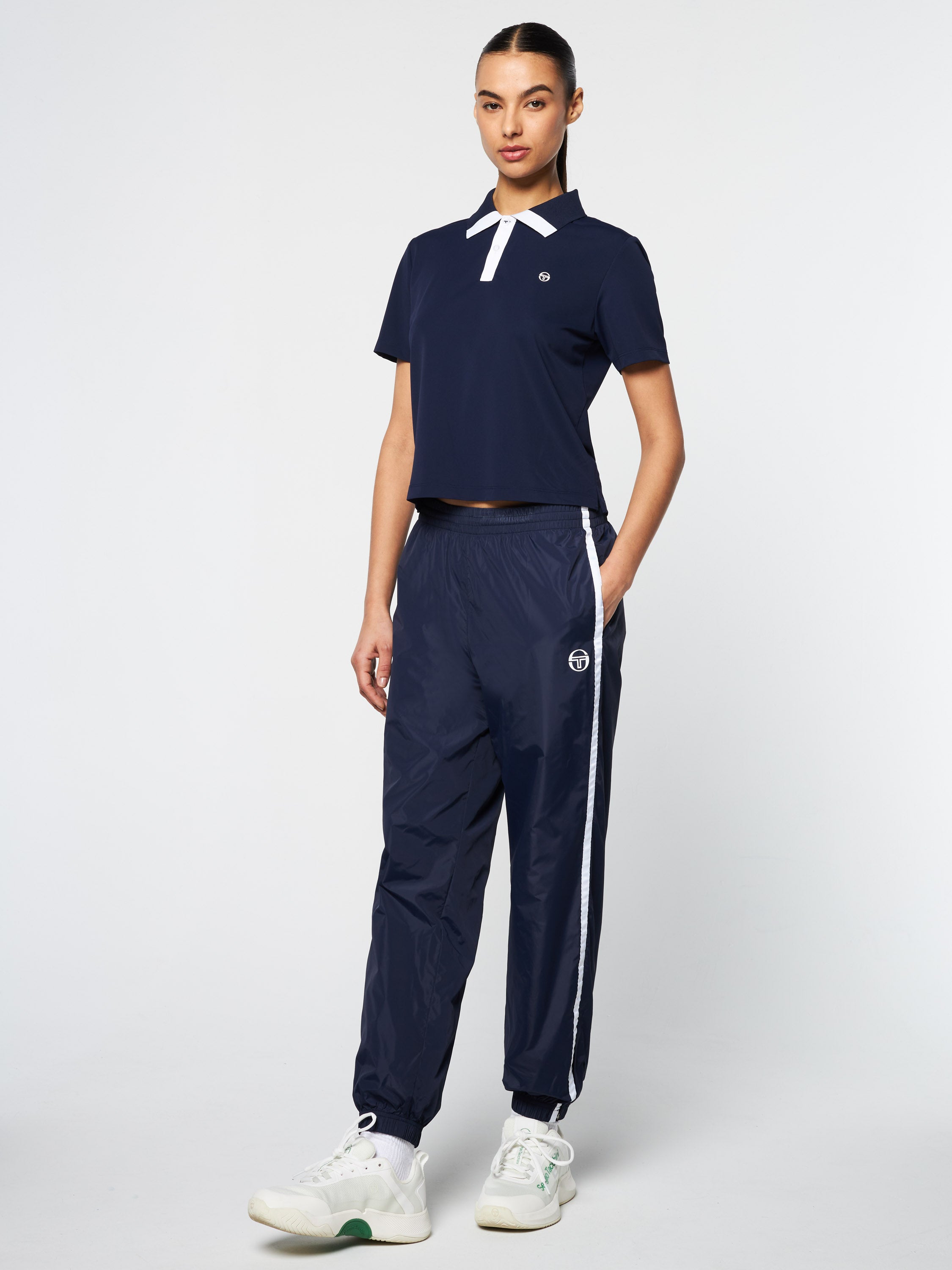 Sergio Tacchini レディス テニスウェア 上下セット SS Lesi Track Pant- Maritime Blue – Sergio Tacchini