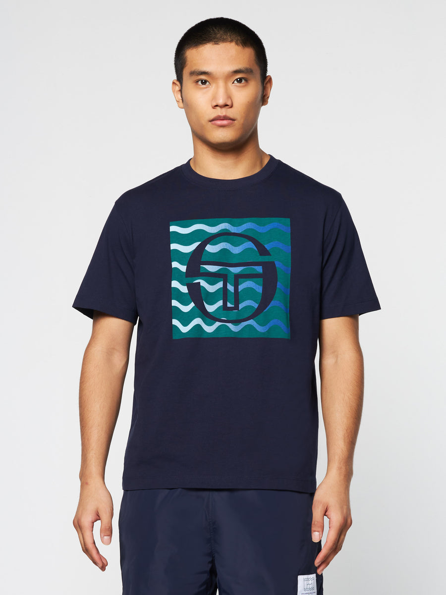 Veloce T-Shirt- Maritime Blue