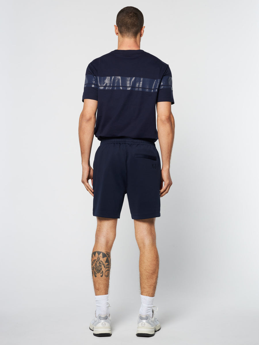 Short enfant VEBITA SERGIO TACCHINI noir & bleu disponible chez DM'S Short enfant VEBITA SERGIO TACCHINI noir & bleu disponible chez DM'S