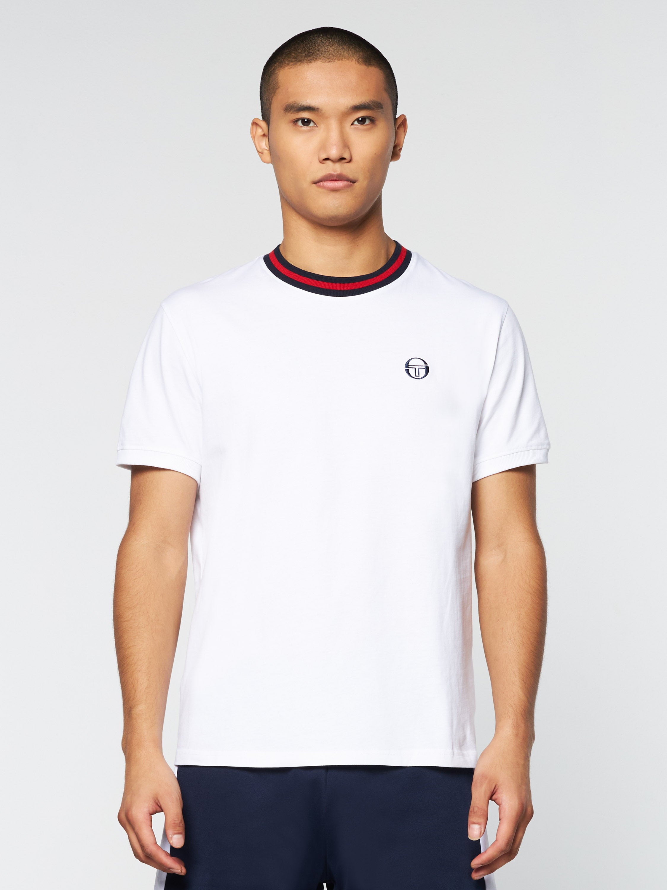 Sergio Tacchini Fosh Mens Teal T-Shirt main image 1