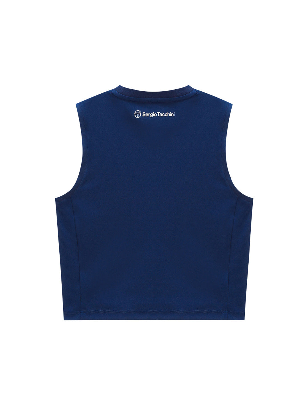 Women's Sleeveless T-Shirt- Navy – Sergio Tacchini Women's Sleeveless T-Shirt- Navy – Sergio Tacchini