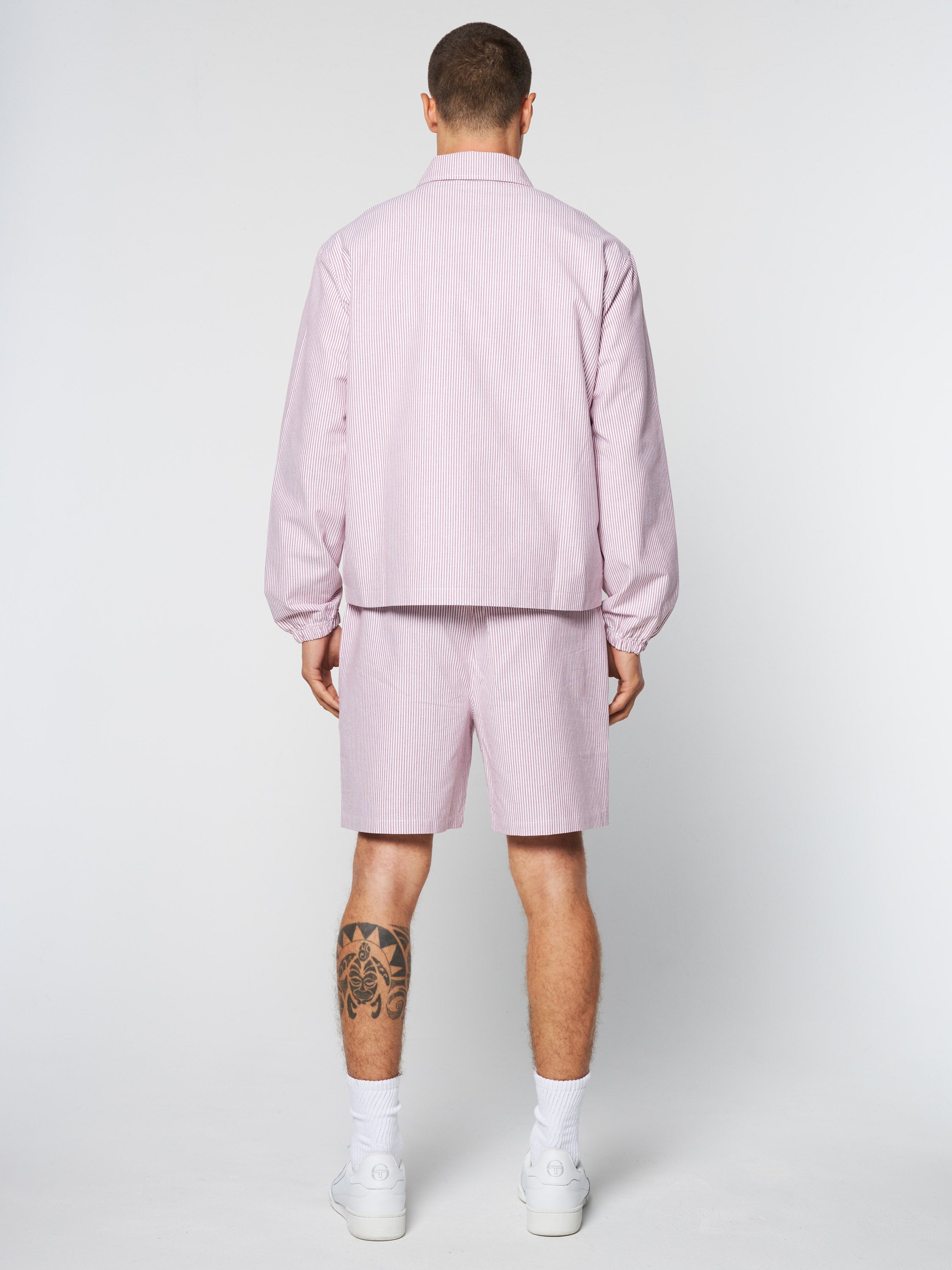 Benvolio Oxford Jacket- Wild Rose