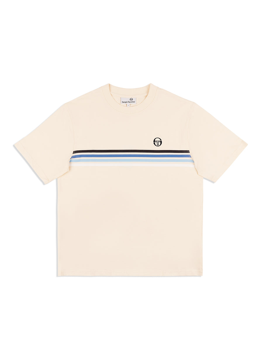New Melfi T-Shirt- Pearl/ Ivory